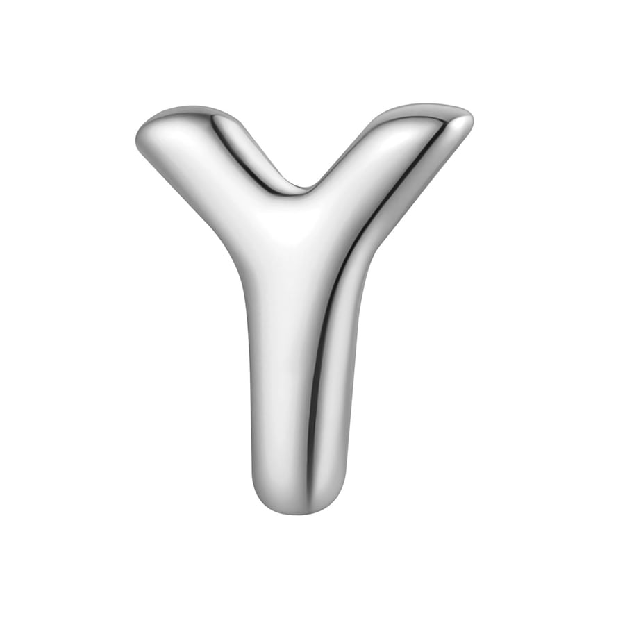 Glanzstücke München Piercing Buchstabe Y aus Sterling Silber in silber 3,9 mm Damen