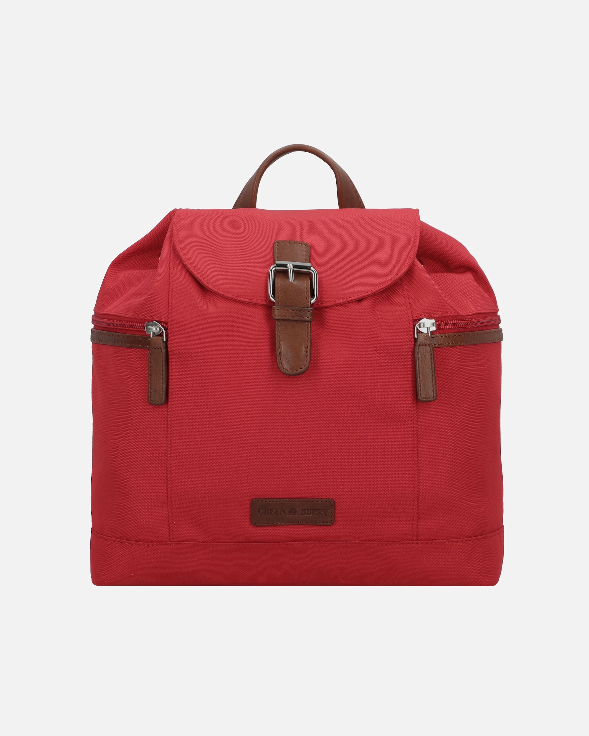 Rucksack für Weiblich Greenburry Heidi City-Rucksack rot