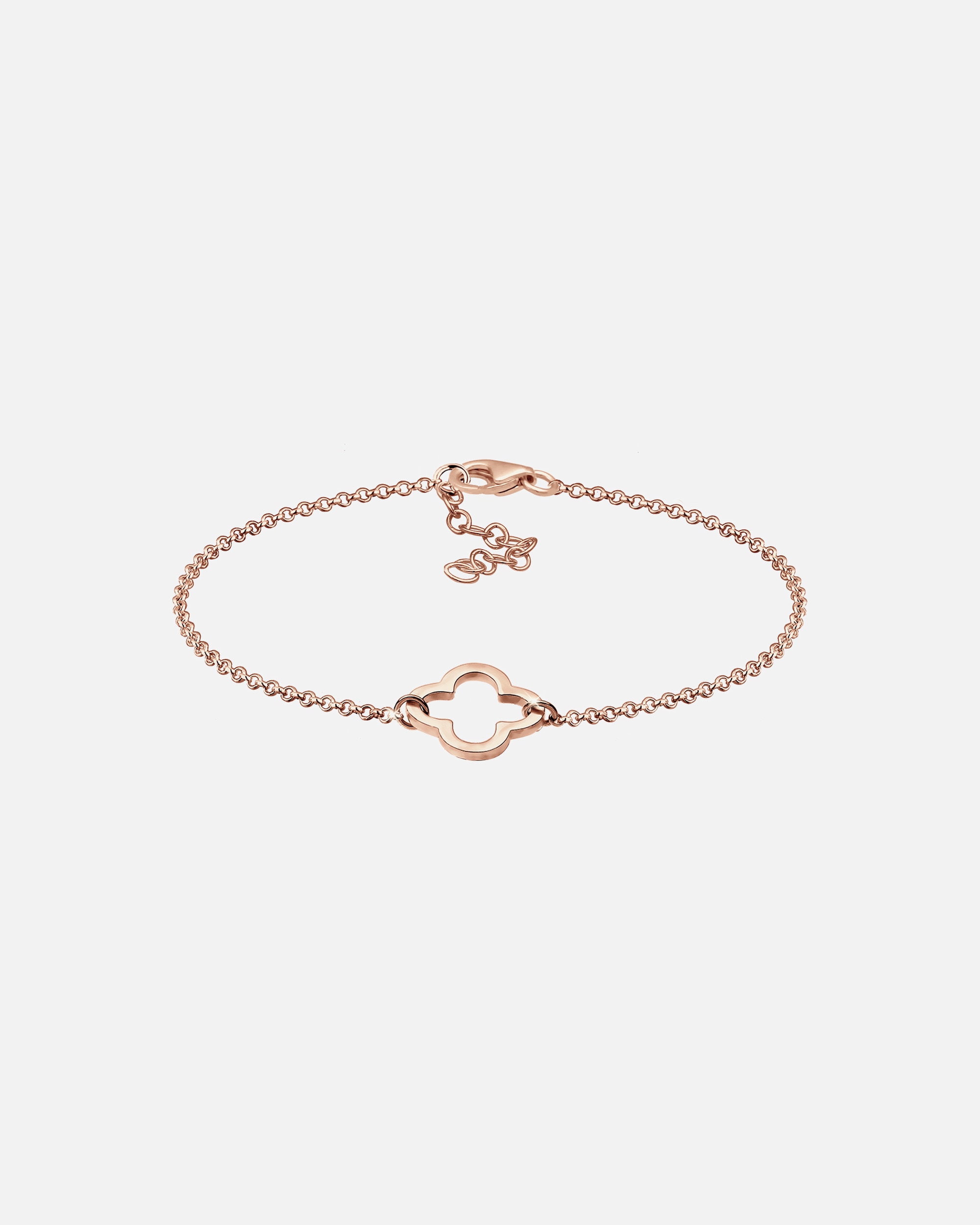 Armband für Weiblich Elli Kleeblatt Symbol Glück Trend Talisman 925 Silber 19