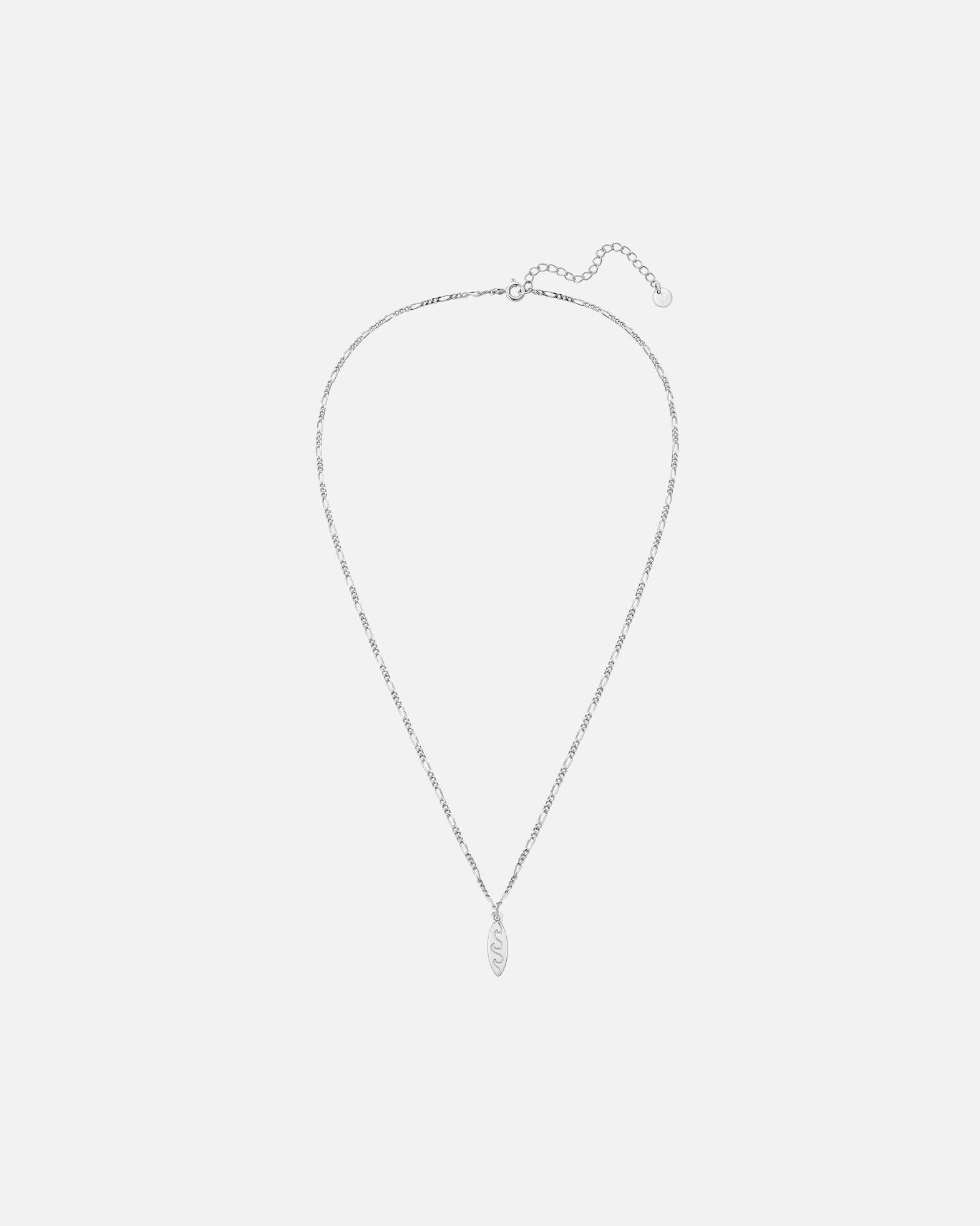 Halskette für Weiblich Glanzstücke München Halskette Surfboard aus Sterling Silber in silber 40,0 cm Basiskette + 5,0 cm Verlängerung