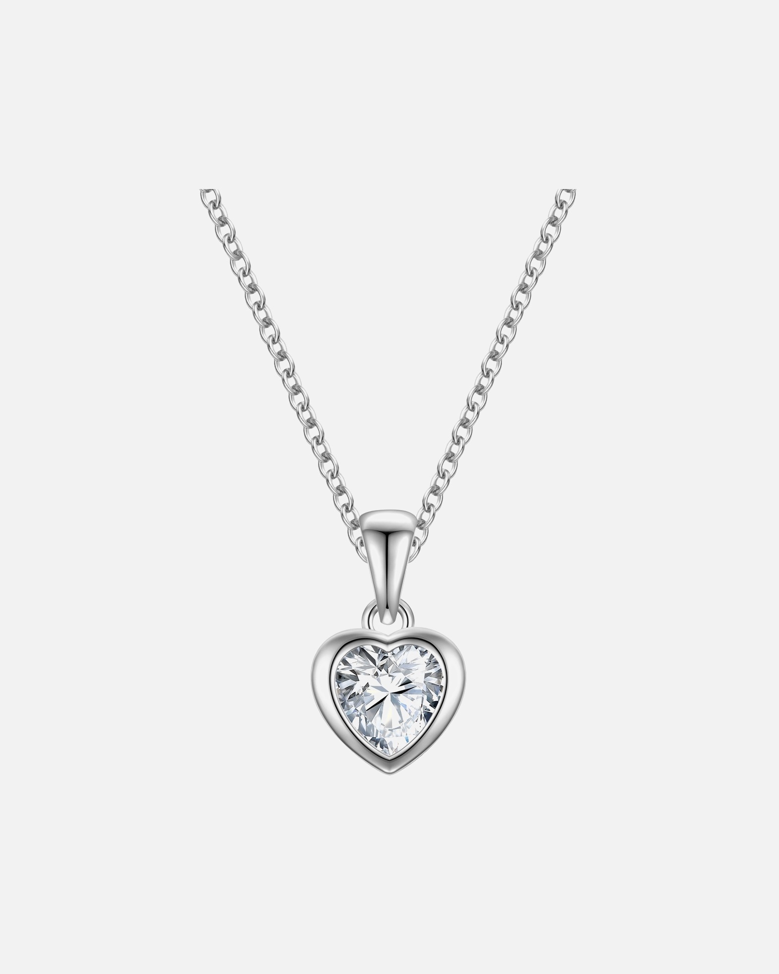 Halskette für Weiblich Rafaela Donata Ohrstecker Schmetterling aus Sterling Silber in Gelbgold mit Zirkonia 42,0 cm Basiskette + 5,0 cm Verlängerung