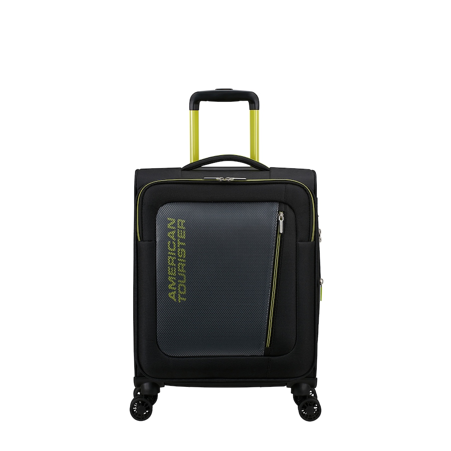 American Tourister Koffer Aktivus Spinner S erweiterbar Black Lime