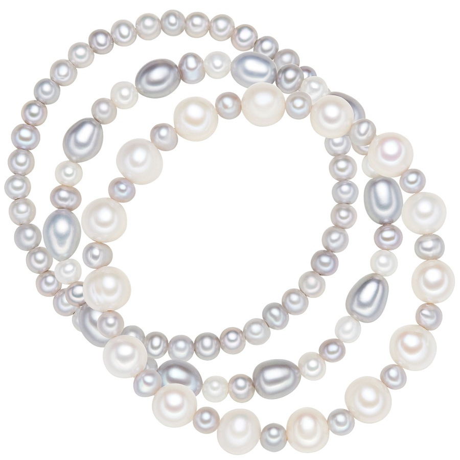 Valero Pearls Perlen-Armband aus in mit Süßwasser-Zuchtperle 19,0 cm Damen