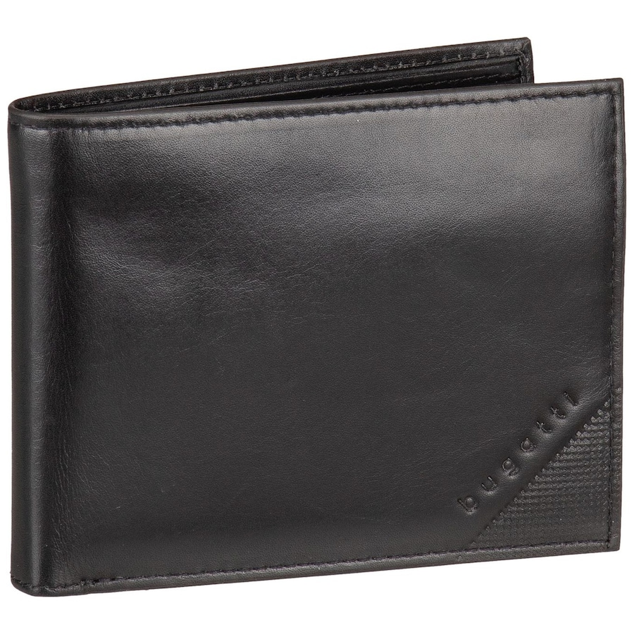 Bugatti Geldbörse Nobile Horizontal with Flap Schwarz Herren