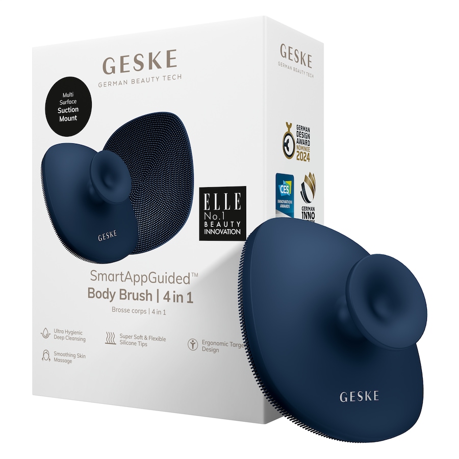 GESKE Body Brush | 4 in 1 Reinigungsbürste für den ganzen Körper Midnight