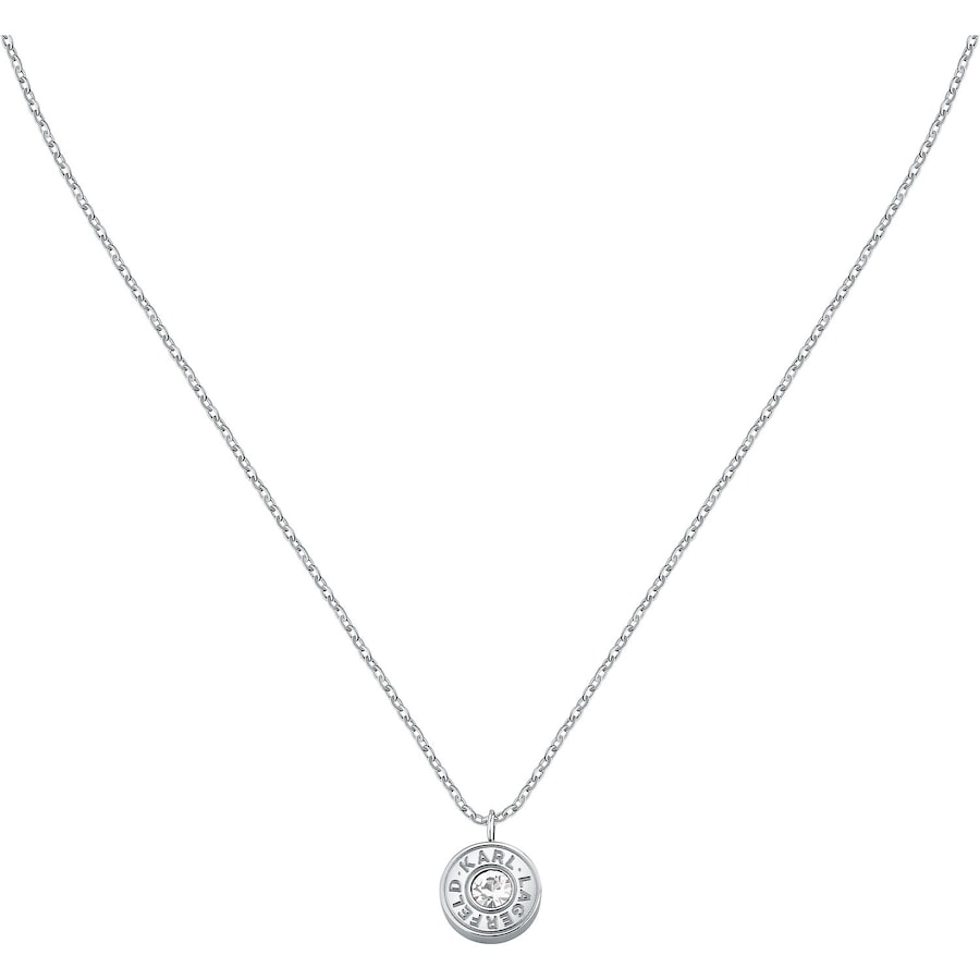 Karl Lagerfeld Kette Edelstahl silber Damen