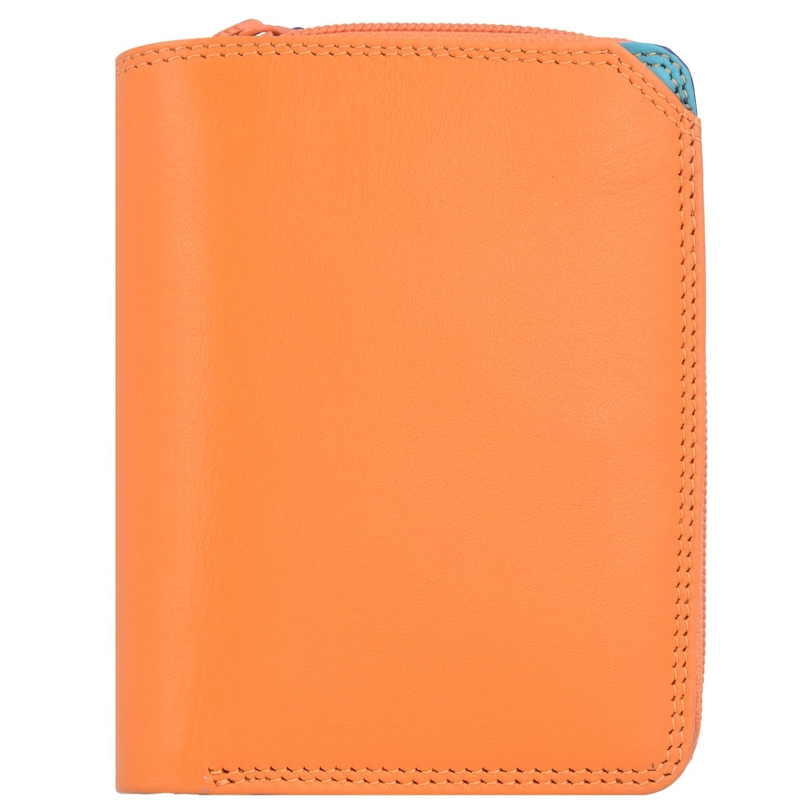 Mywalit Small Wallet Geldbörse Leder 10 cm copacabana Orange Damen