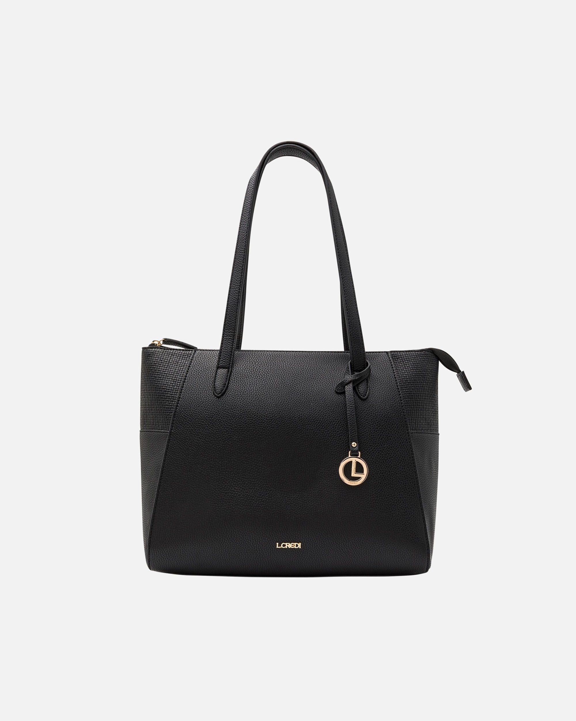 Clutch für Weiblich L.CREDI Marlies Schultertasche schwarz