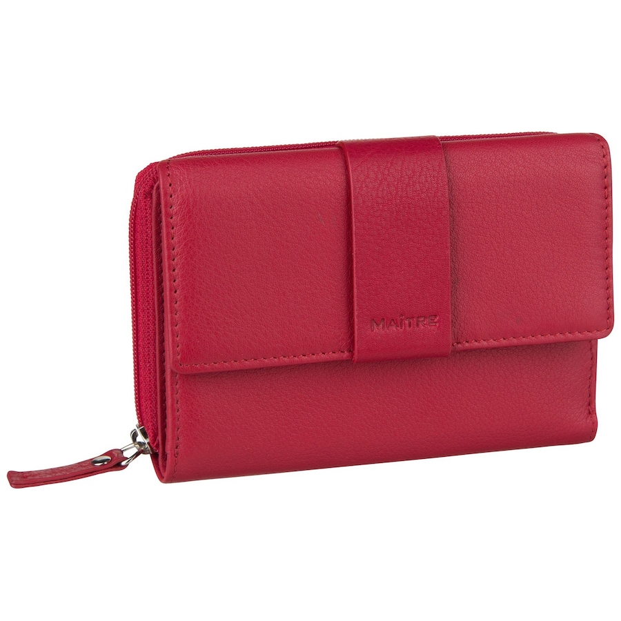 Maître Geldbörse Kirschroth Diethilde Purse MH12FZ Red Rot Damen