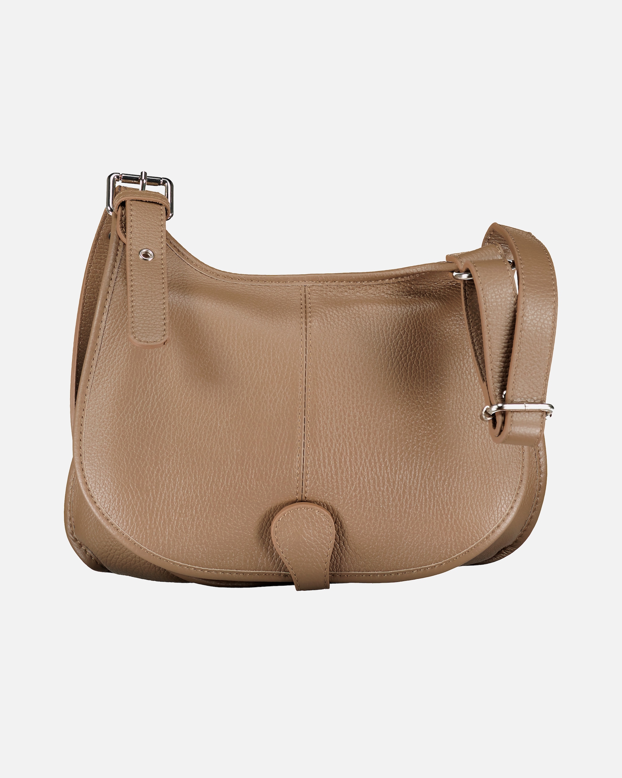 Tasche für Weiblich Hausfelder Manufaktur Satteltasche Taupe