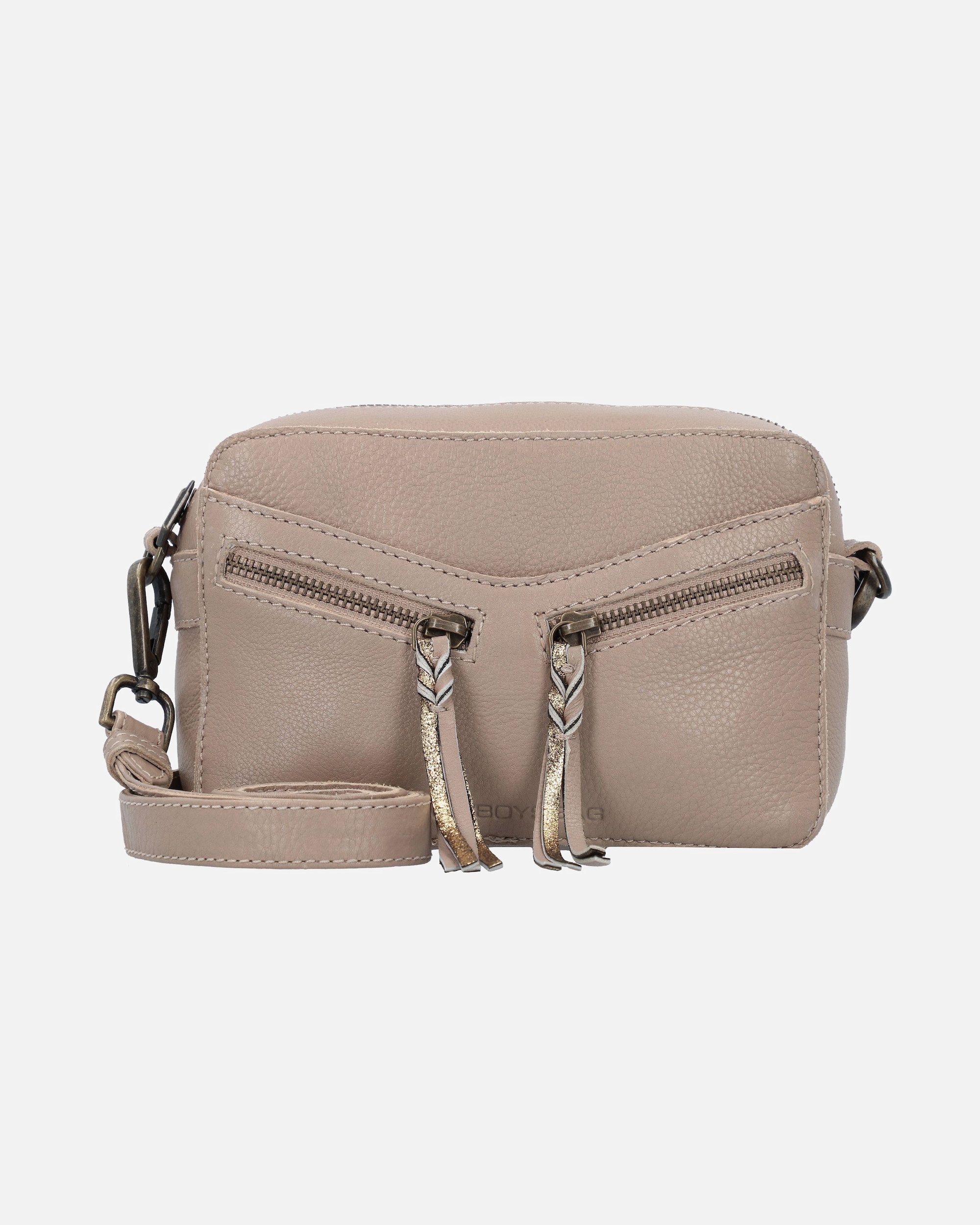 Handtasche für Weiblich Cowboysbag Miami Umhängetasche mocca