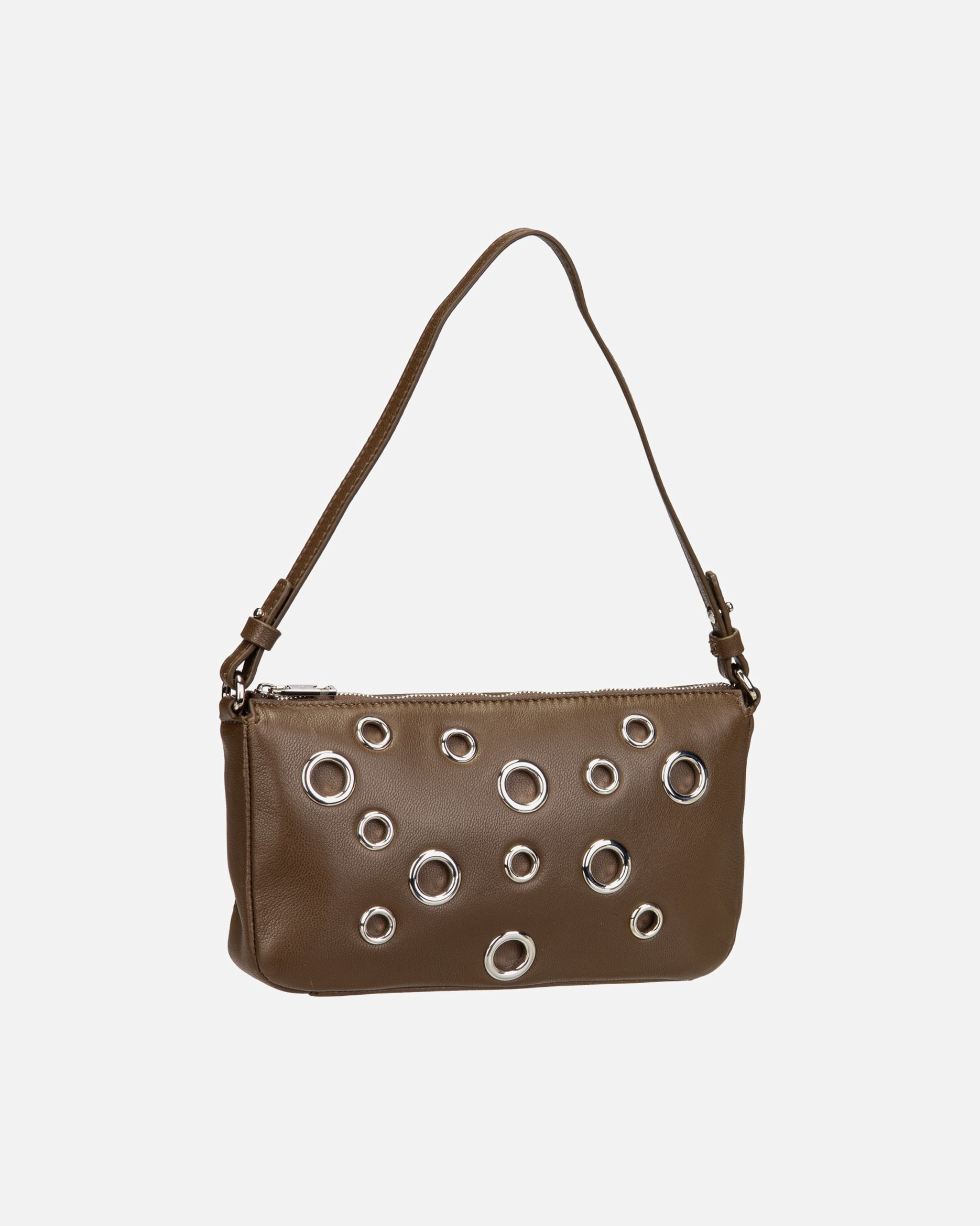Handtasche für Weiblich Liebeskind Handtasche Ryker Eylets Crossbody S Vintage Goat Safari