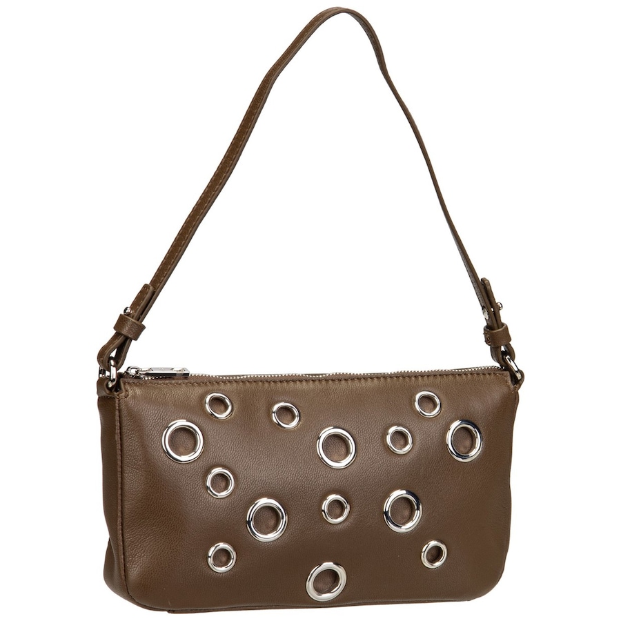 Liebeskind Handtasche Ryker Eylets Crossbody S Vintage Goat Safari Braun Damen