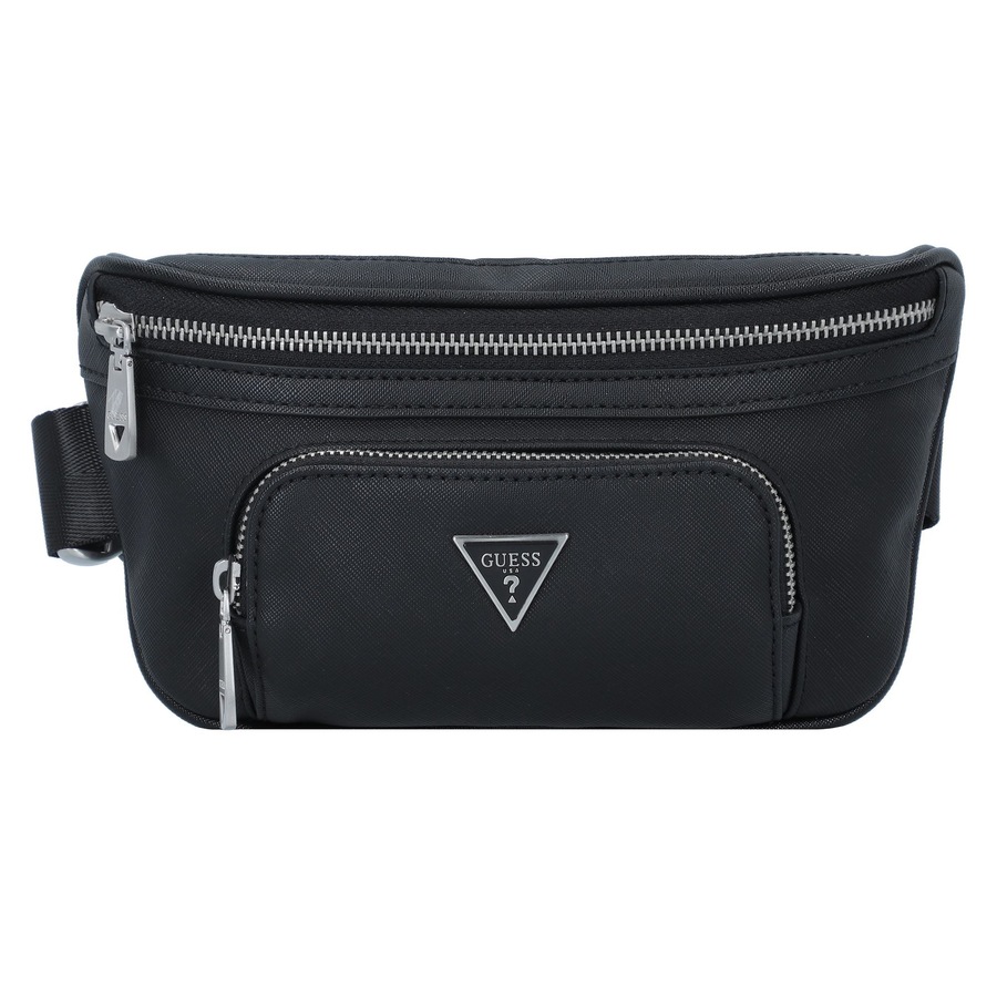 Guess Certosa Gürteltasche black Schwarz Herren