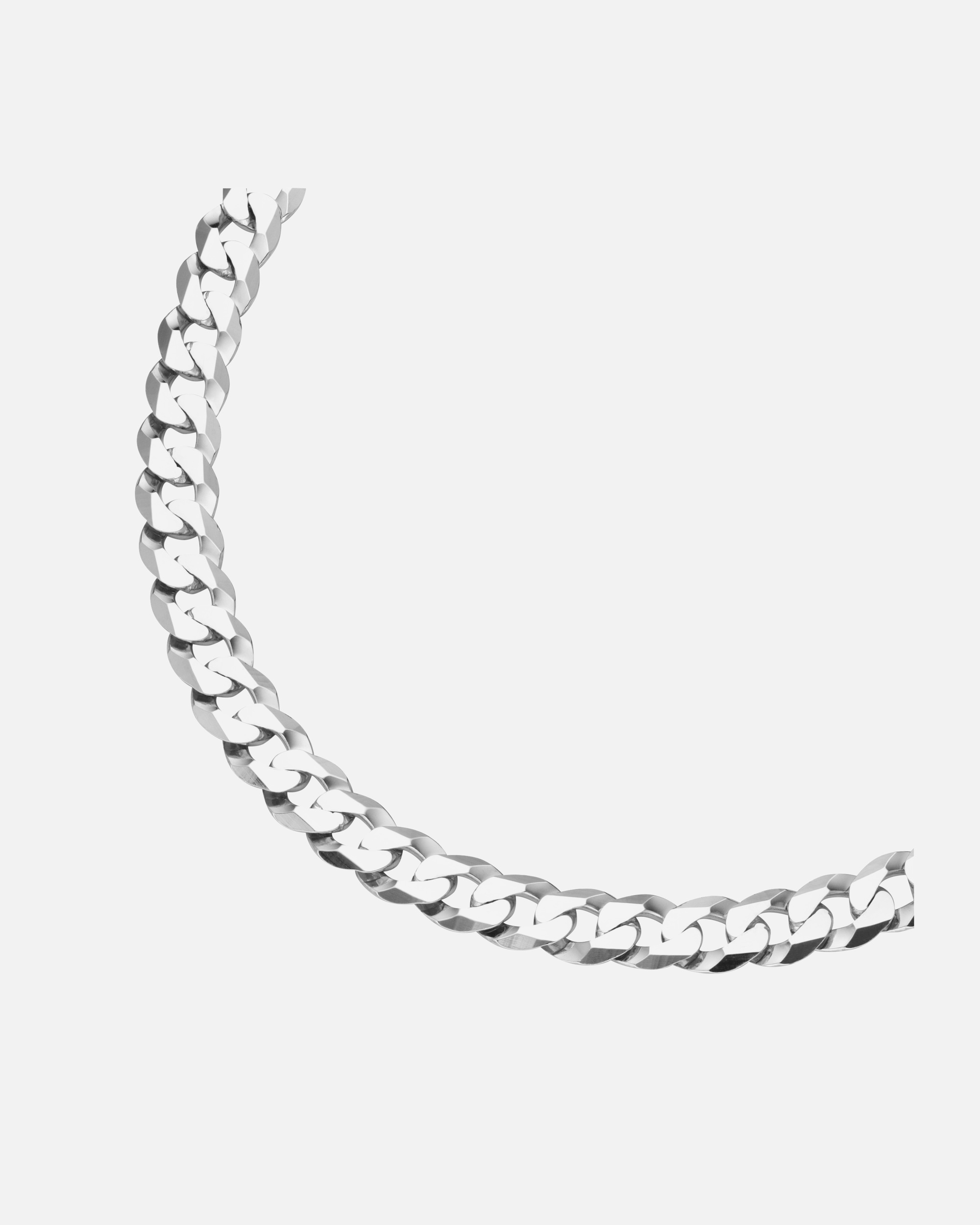 Halskette für Weiblich Smart Jewel Kette Panzerkette diamantiert, massiv, Silber 925 60 cm