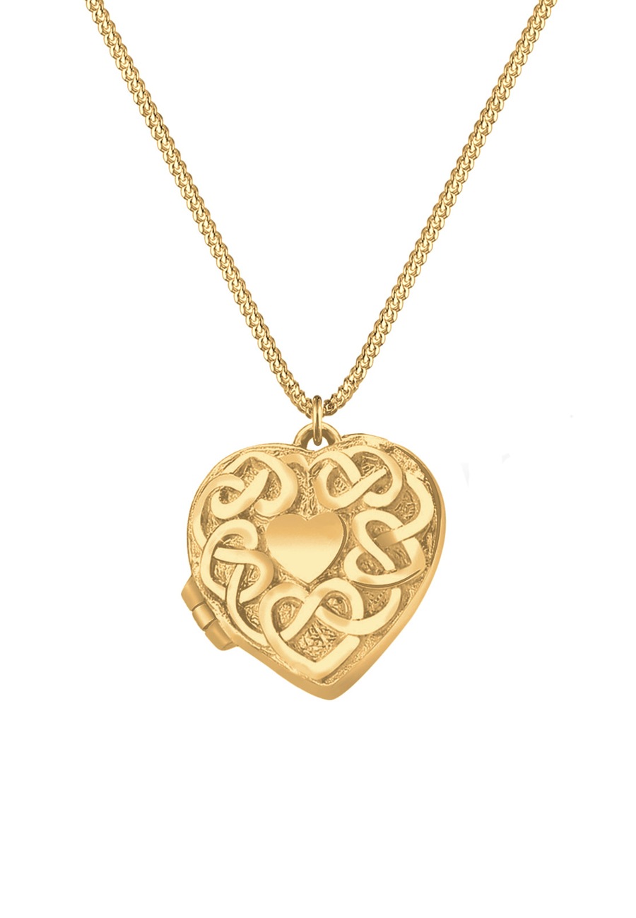 Elli Herz Medaillon Ornament 925 Sterling Silber 45 Damen