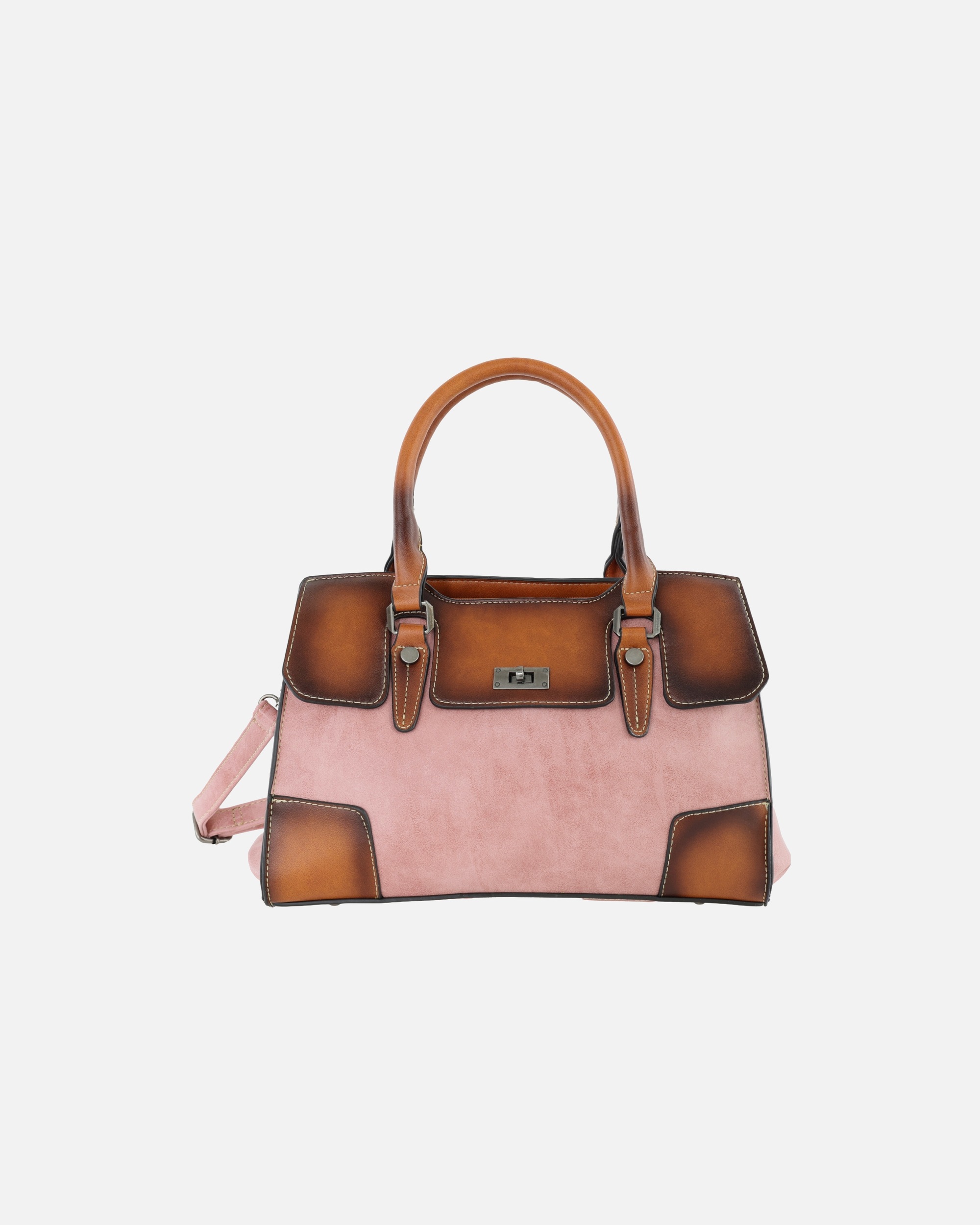 Handtasche für Unisex HARPA Henkeltasche LIORA im klassischen Vintage-Look french rose