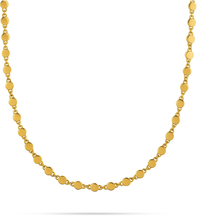 Jette Kette 925er Silber, recycelt gelbgold Damen