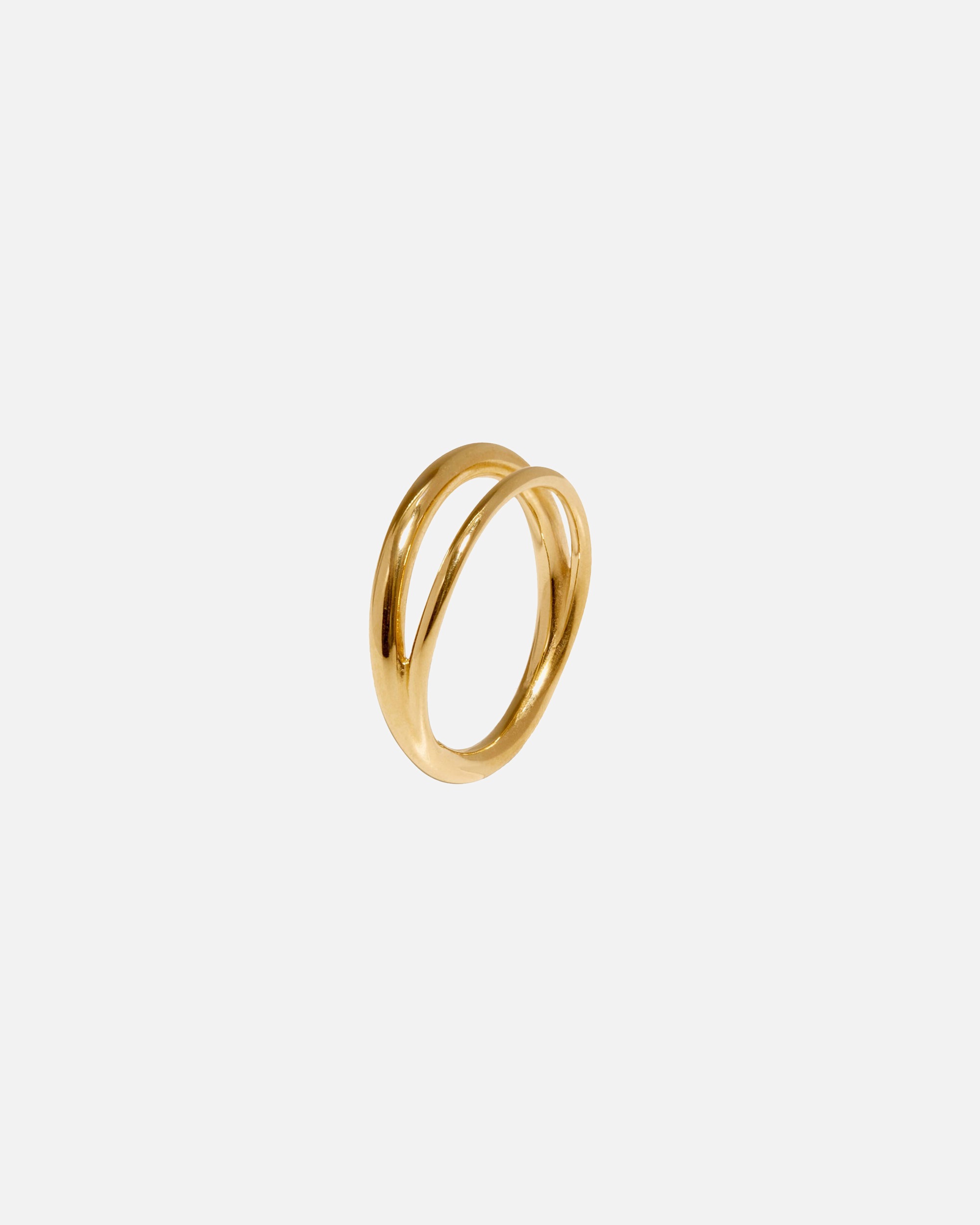 Ring für Weiblich Stilnest Duo Stapelring 925 Sterling Silber 64