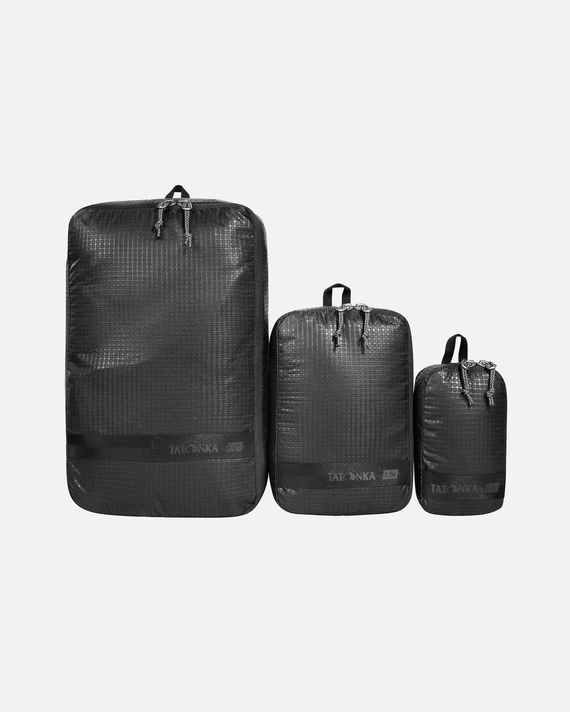 Clutch für Männlich Tatonka Packtasche set 3 tlg. black