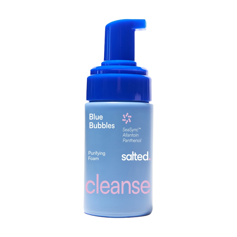 Salted Porentiefer Reinigungsschaum Blue Bubbles mit Duft 0.1 l Blau
