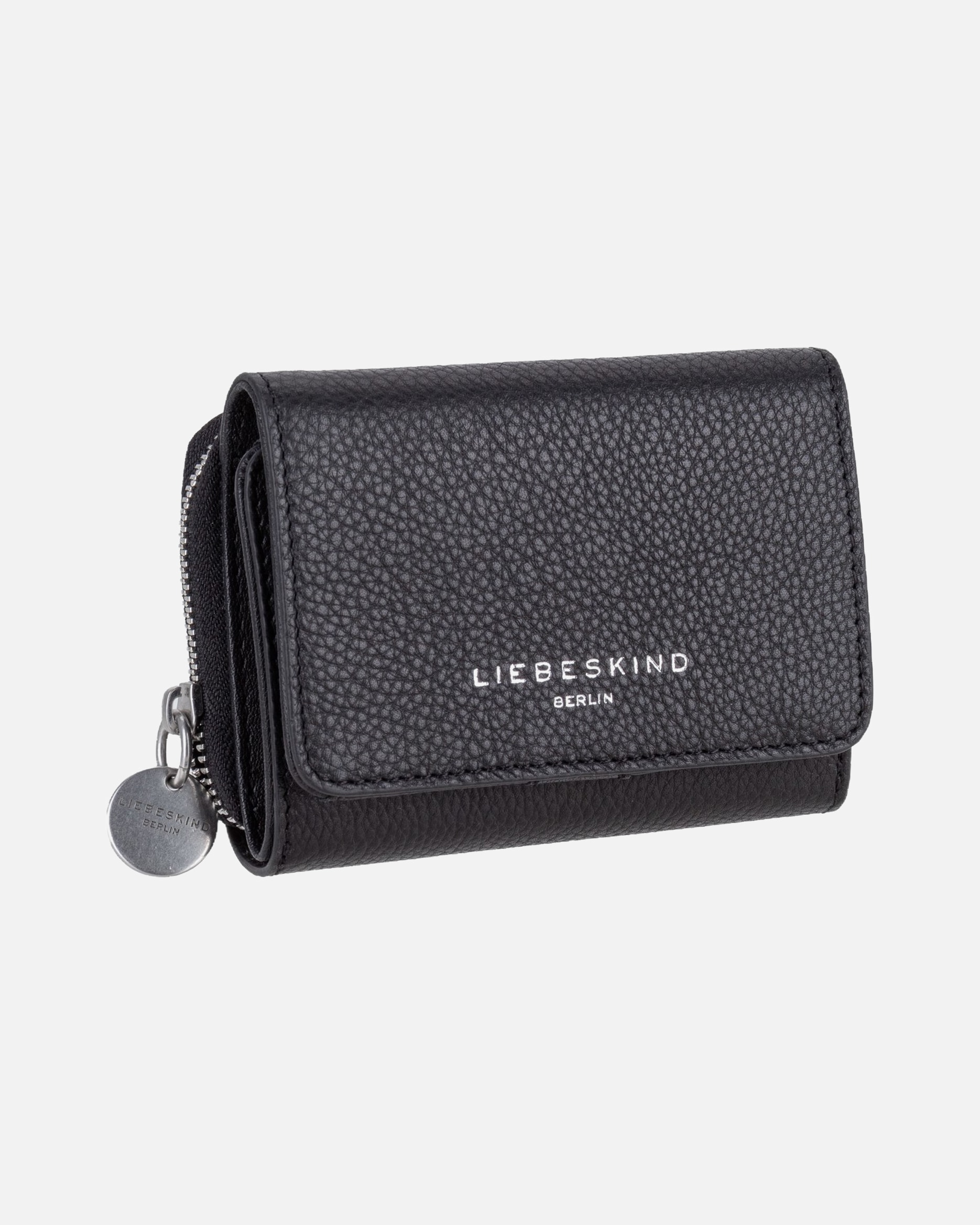 Portemonnaie für Weiblich Liebeskind Geldbörse Lya II Pablita Small Pebble Black