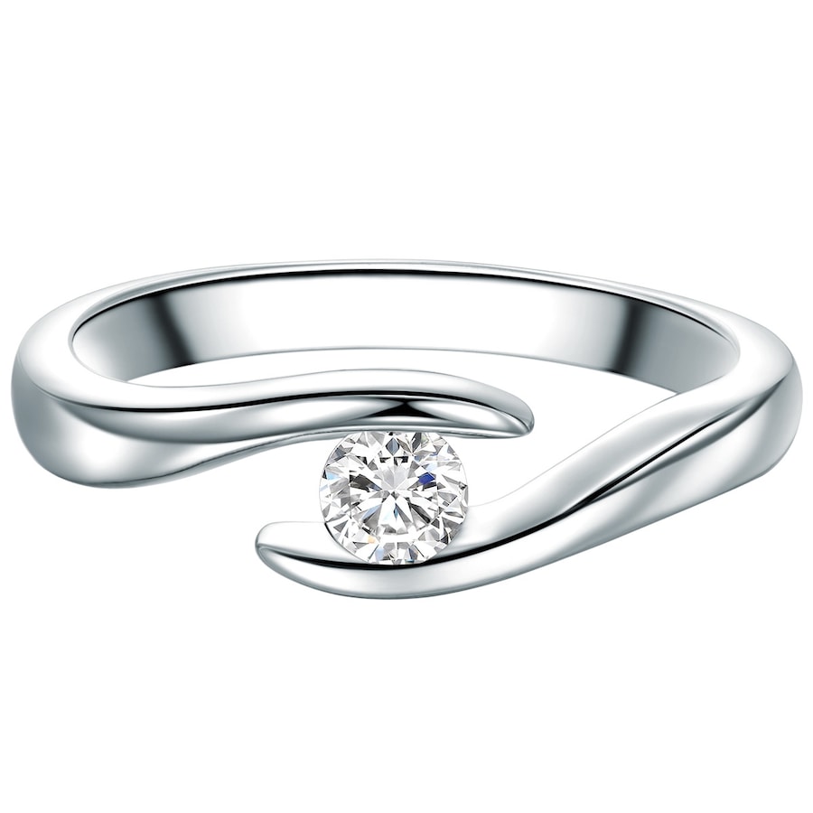 Trilani Ring aus Sterling Silber in mit Zirkonia 52 Damen