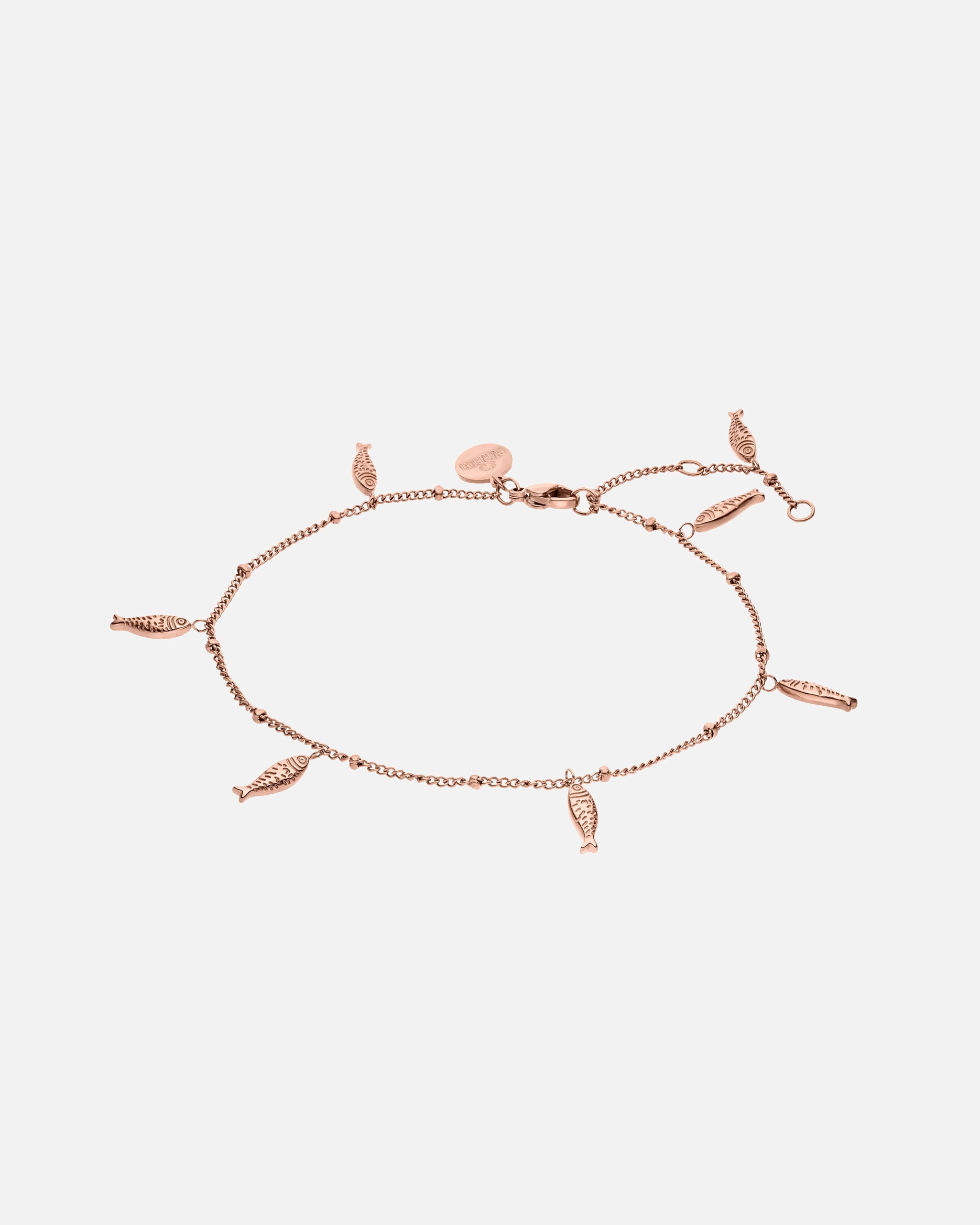 Armband für Unisex Purelei Blue Lagoon Armband 100% Edelstahl Gold