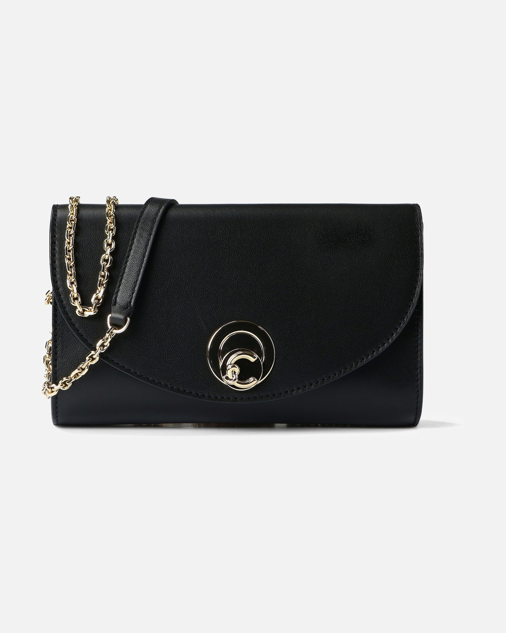 Clutch für Weiblich Coccinelle Nikla Umhängetasche noir