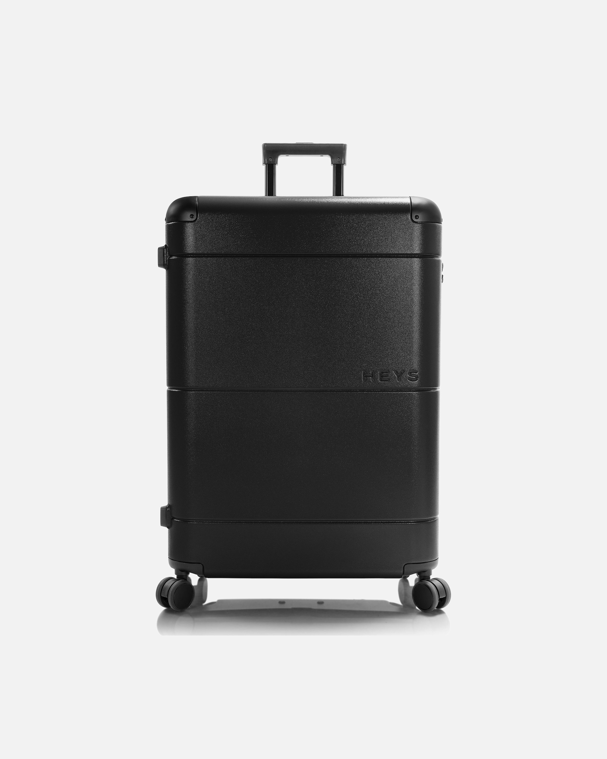Trolley für Männlich Heys Zen 4 Rollen Trolley L 76 cm mit Dehnfalte black