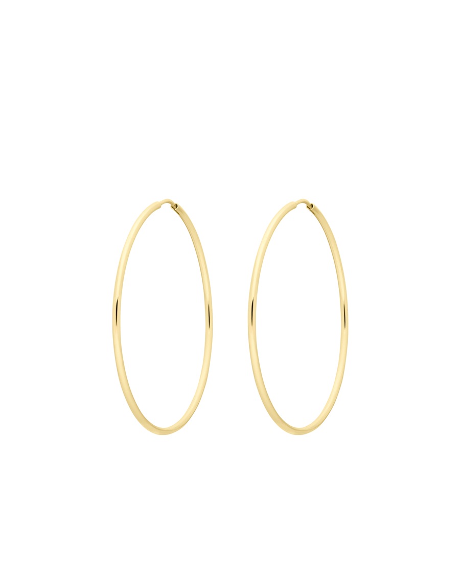 Lucardi Ohrringe 925 Silber Gold Damen