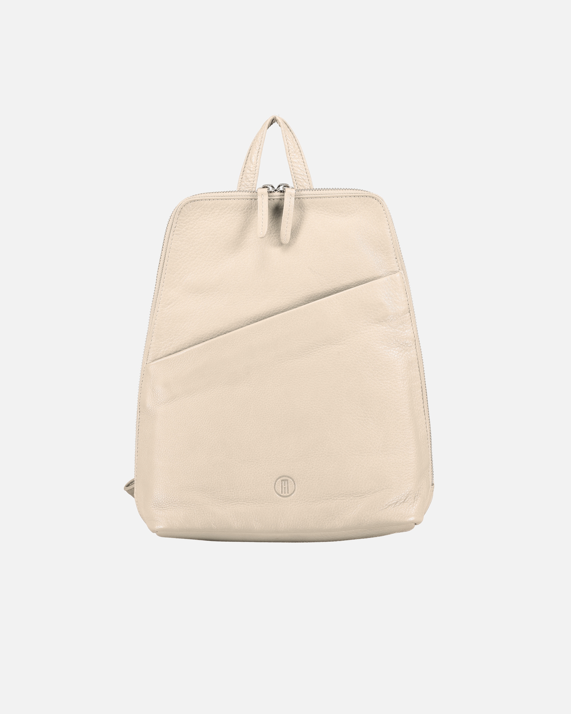 Rucksack für Weiblich Hausfelder Manufaktur Rucksack Milano Beige