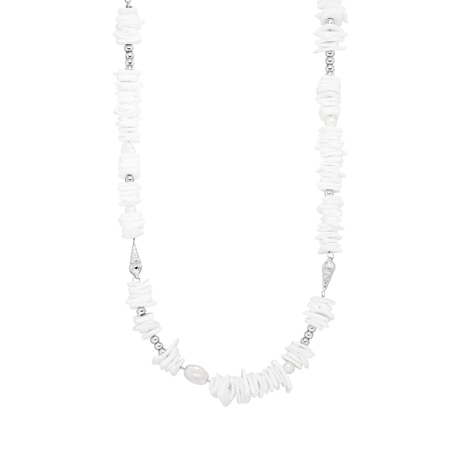 Purelei Wela Kette 100% Edelstahl Silber Grau Damen