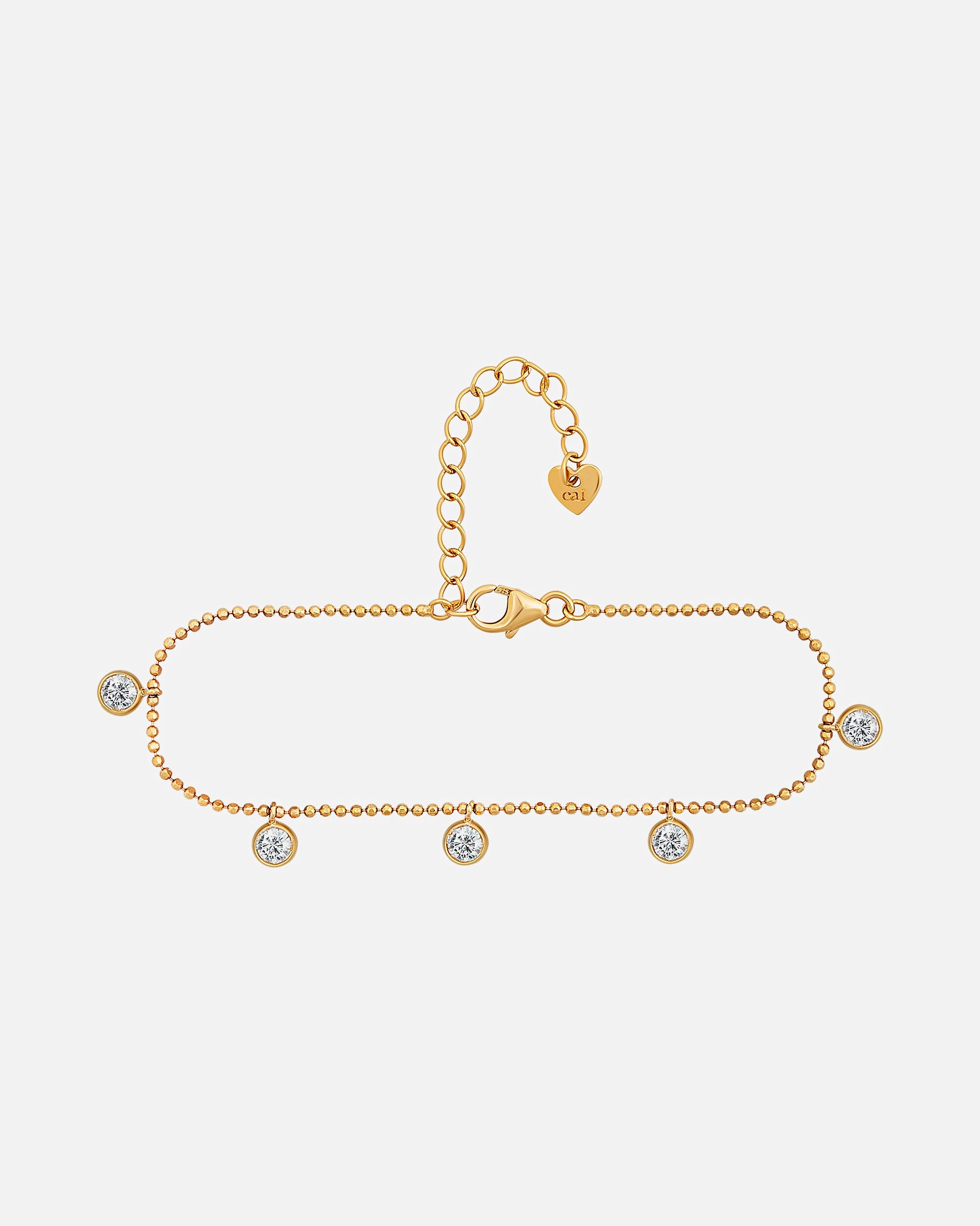 Armband für Weiblich caï Armband 925er Silber gold