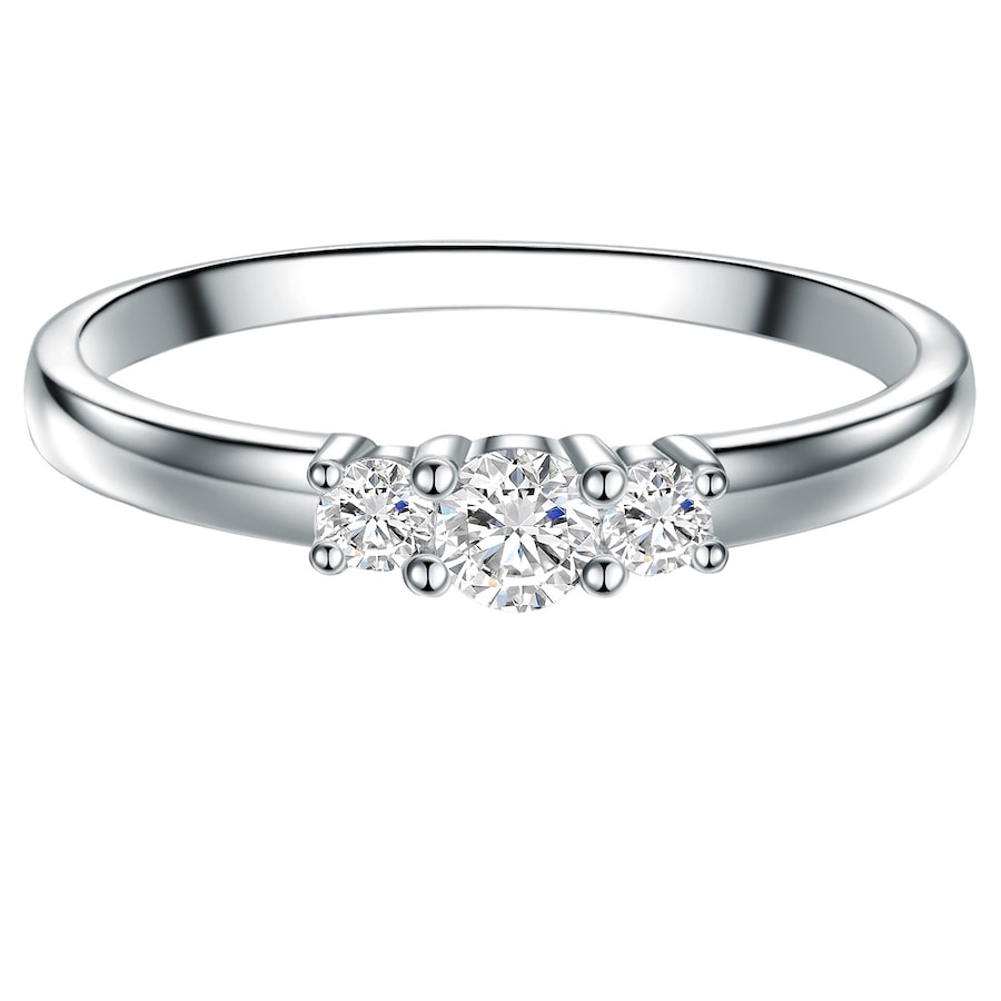 Trilani Ring Sterling Silber Topas in 54 Damen