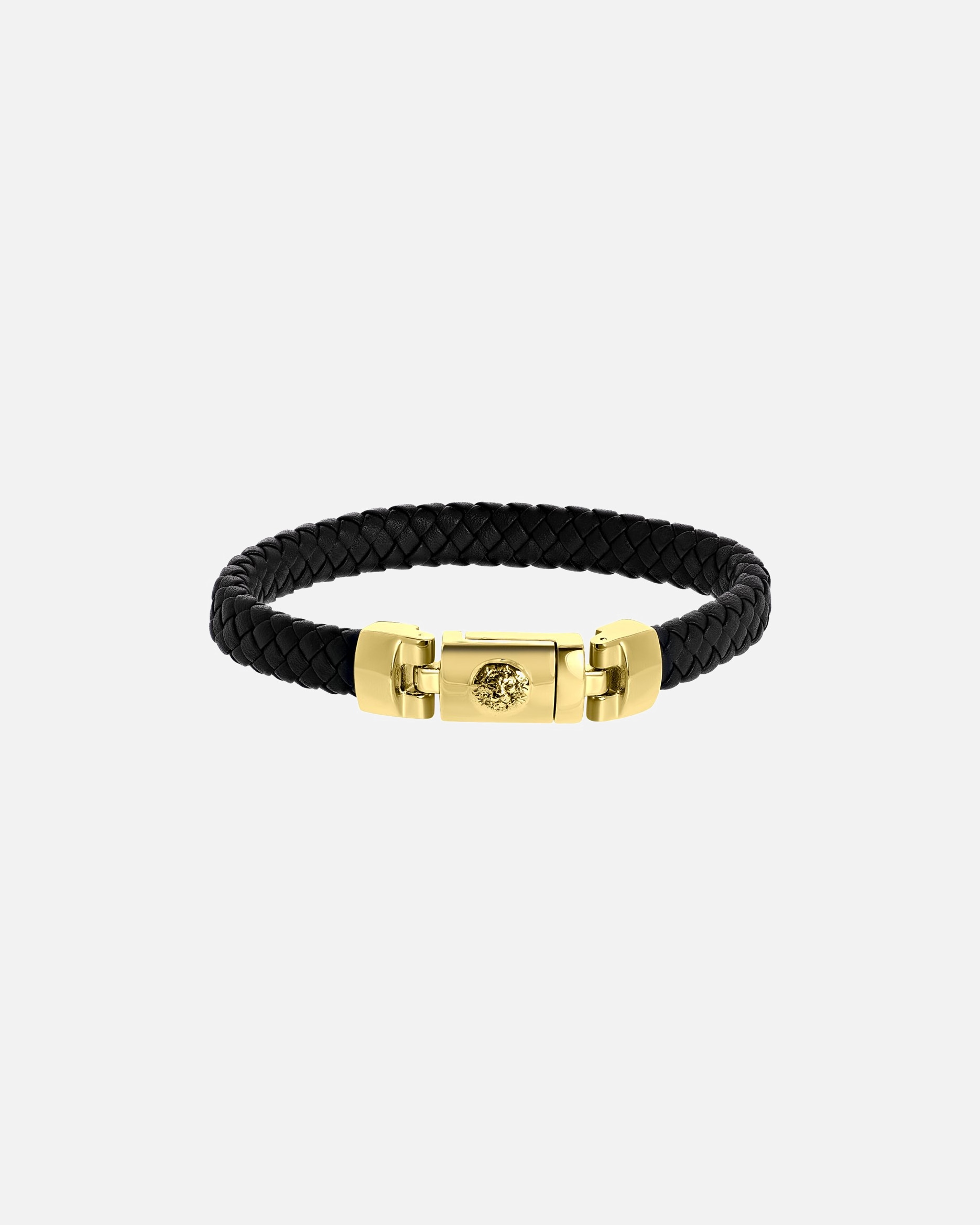 Armband für Weiblich Lucardi Armband Leder goldfarbig 21.0mm