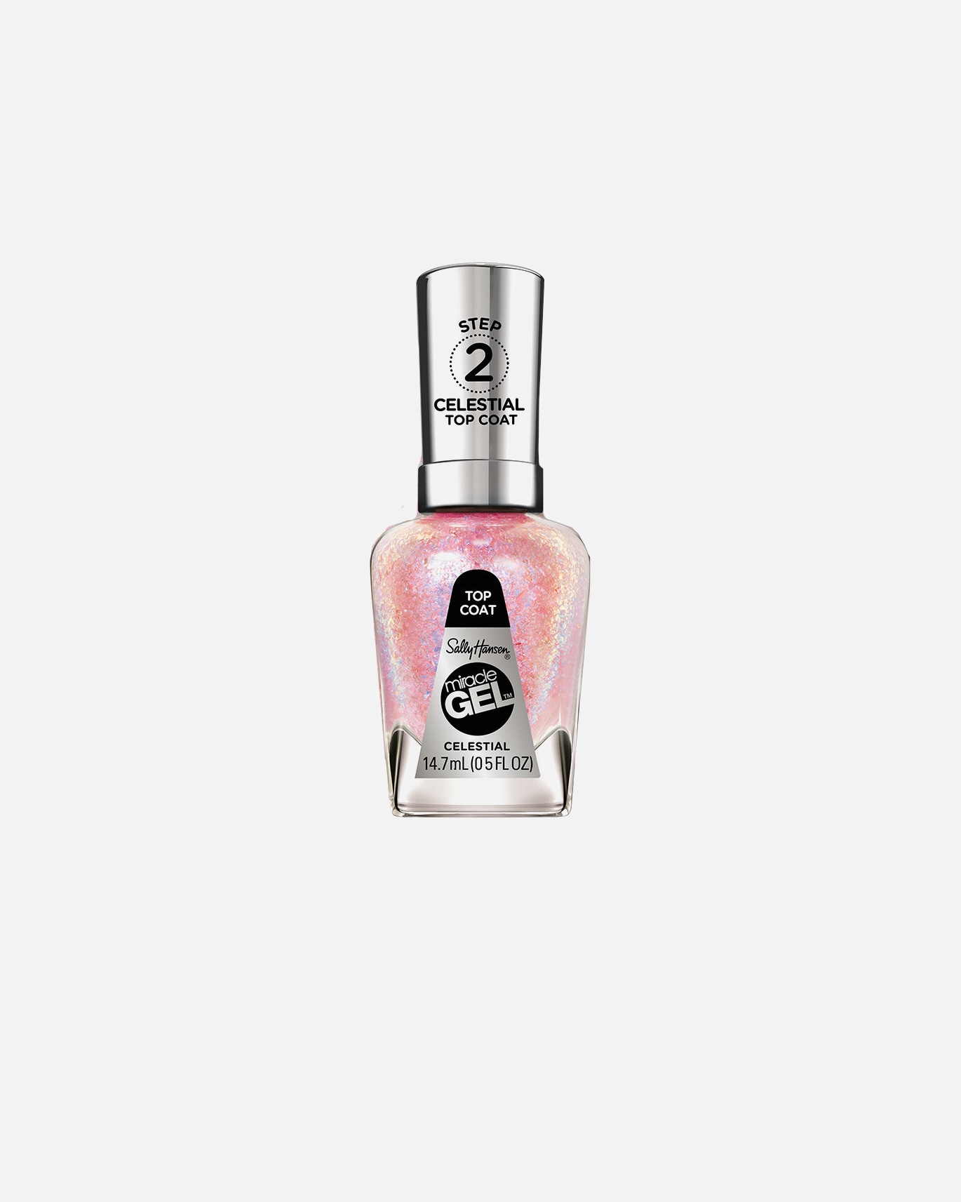 Top Coat für Unisex Sally Hansen MIRACLE GEL-Decklack 110-Celestial 14.7 ml