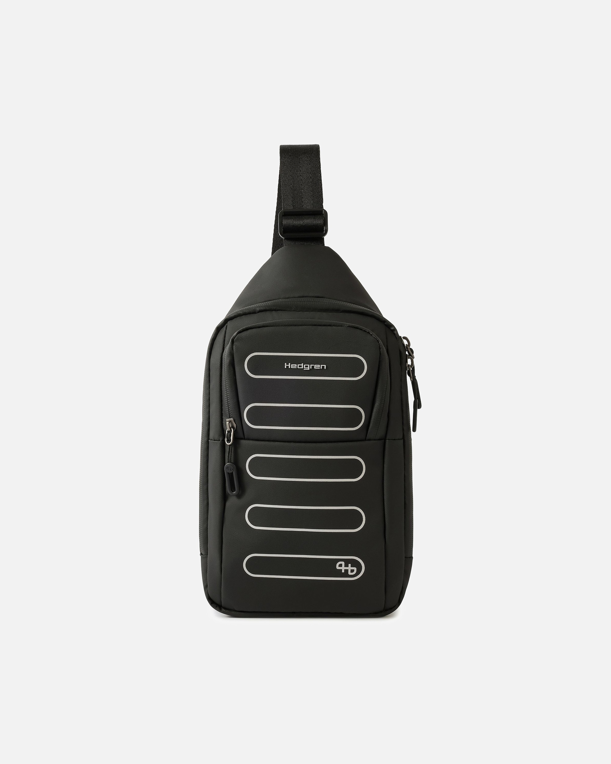 Tasche für Männlich Hedgren Comby Performance Umhängetasche black