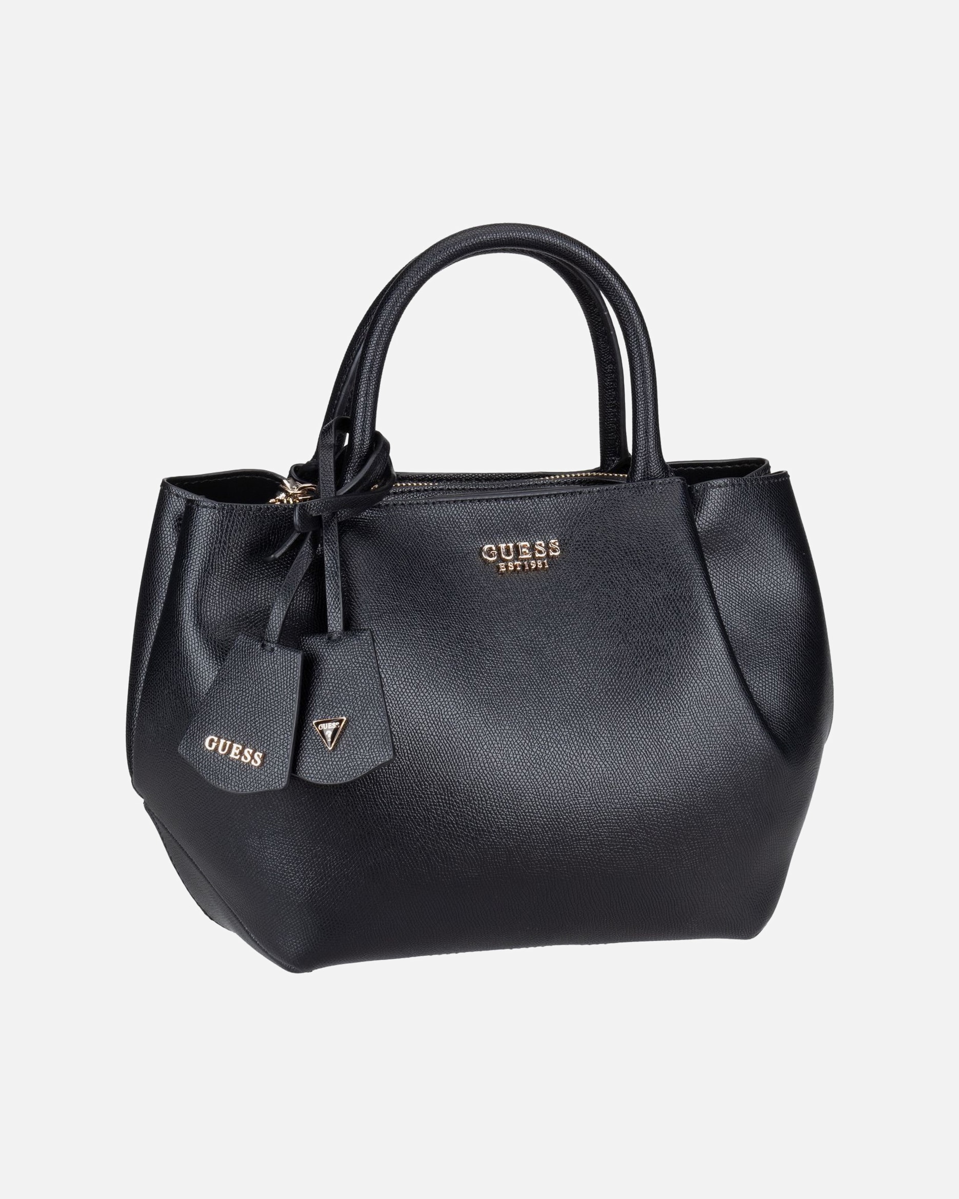 Handtasche für Weiblich Guess Handtasche Amorette Girlfriend SAT Black