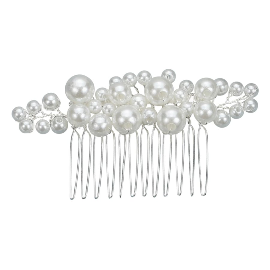 Chris Rubin Perla Haarkamm Silber