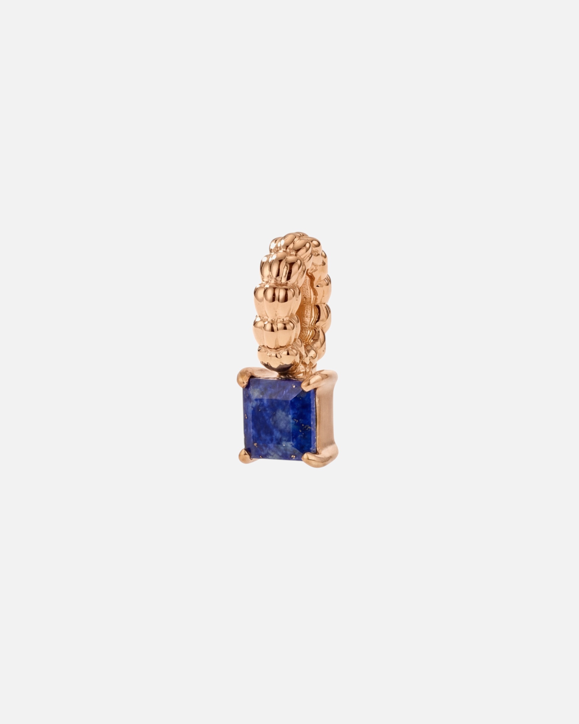 Schmuckanhänger für Unisex Purelei LEI Geburtsstein September Lapislazuli Charm 100% Edelstahl Rosegold