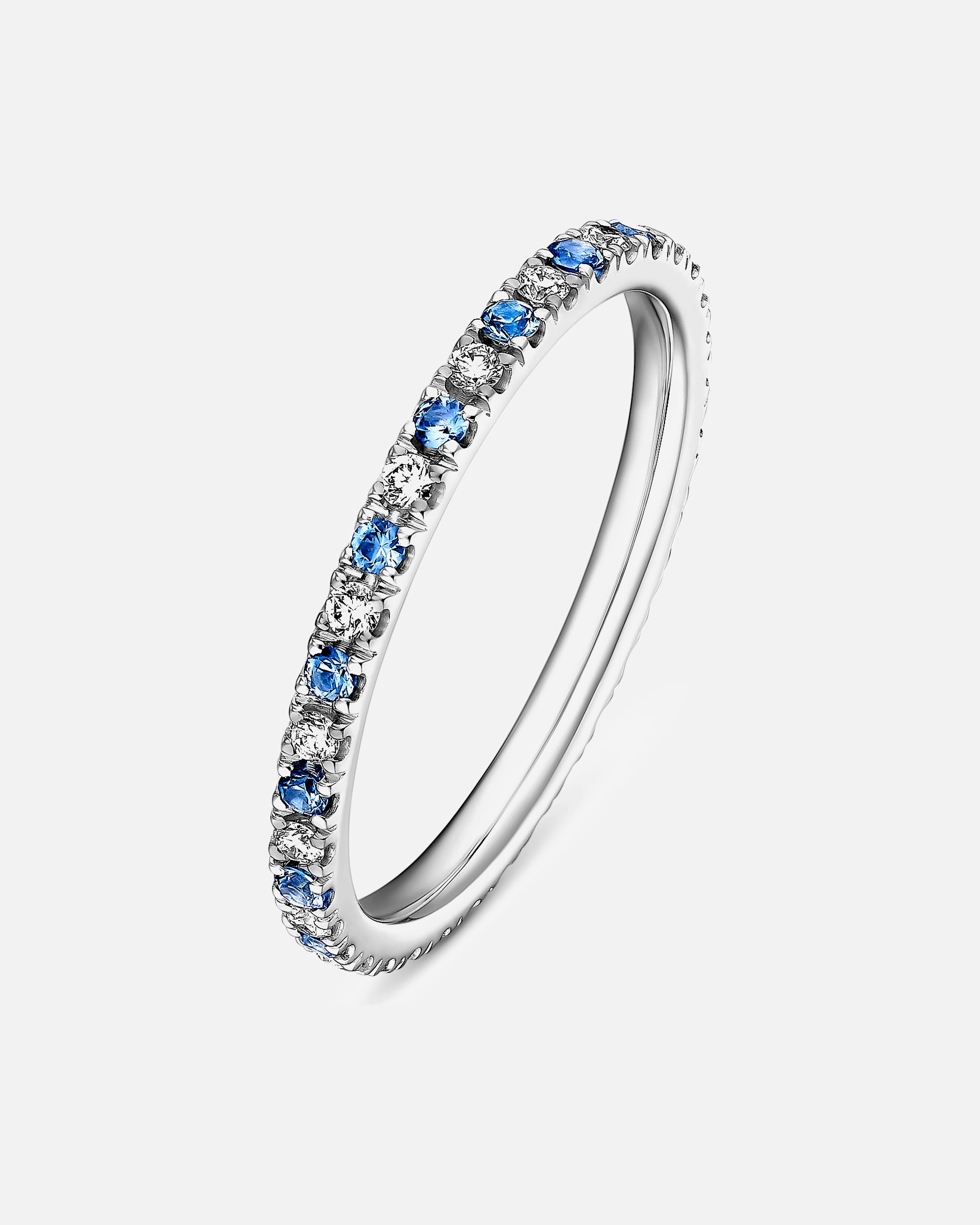 Ring für Weiblich GUIA Damenring 585er Weißgold 52