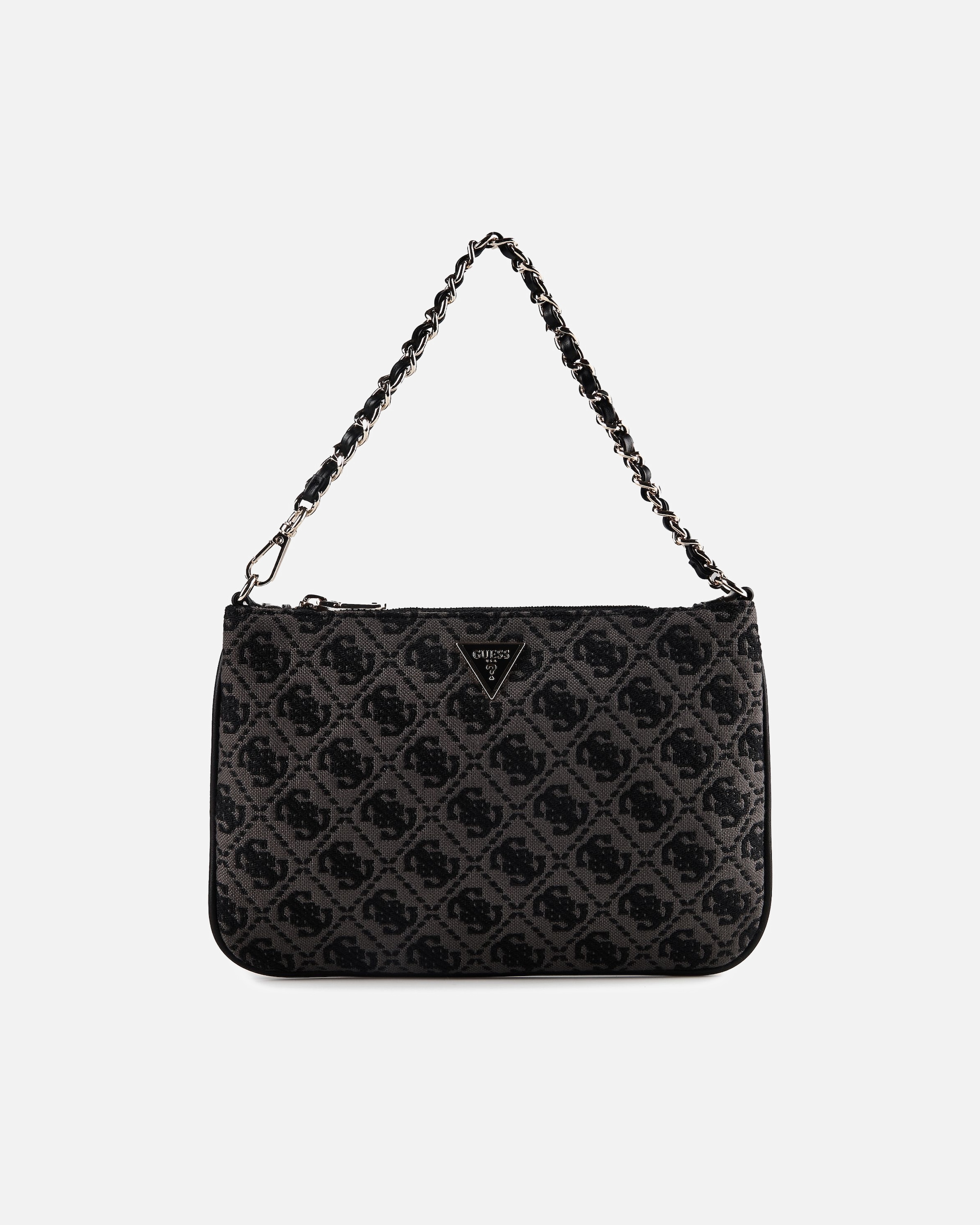 Tasche für Weiblich Guess Clutch coal logo