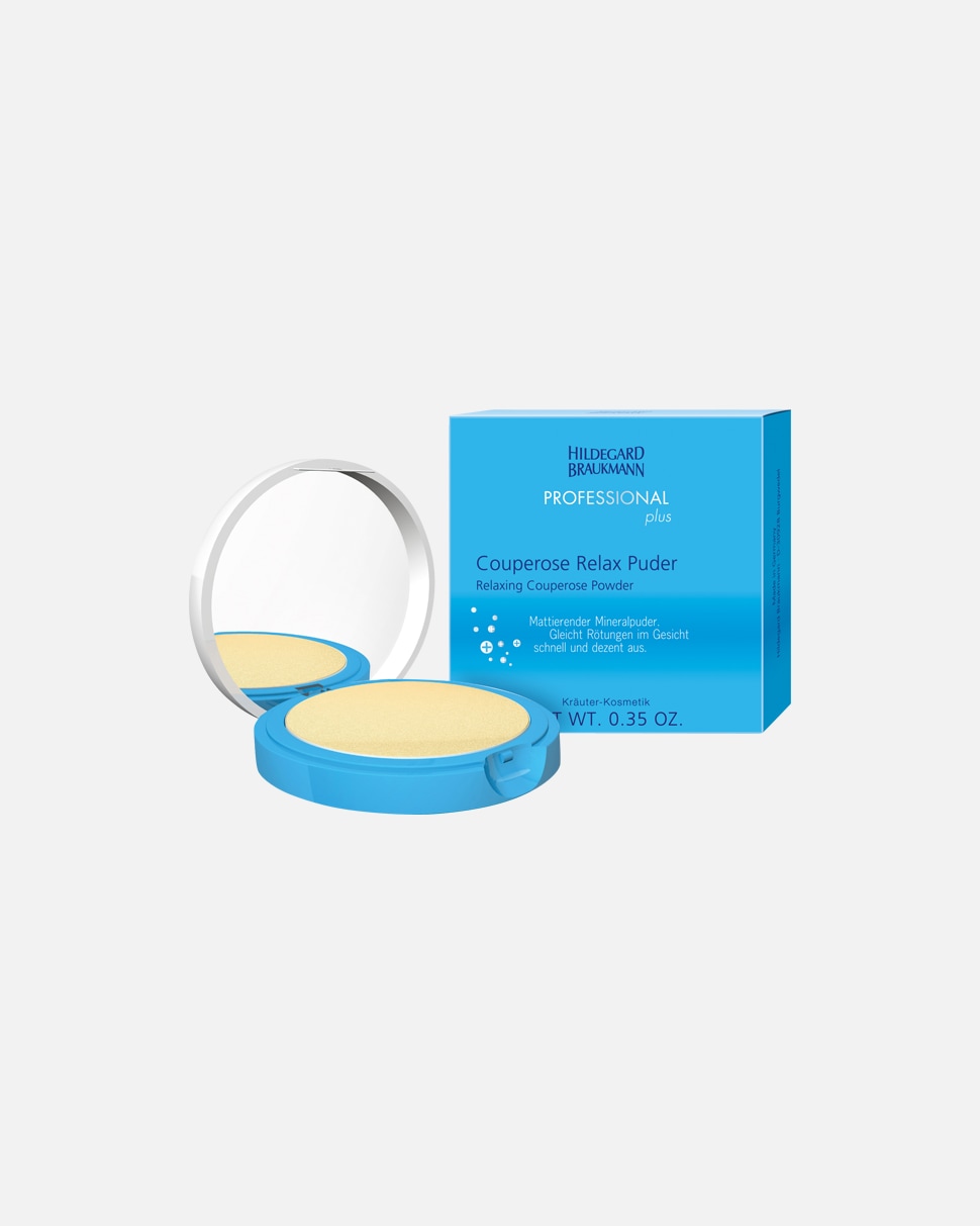Puder für Unisex HILDEGARD BRAUKMANN Professional Plus Couperose Relax Puder 10 g