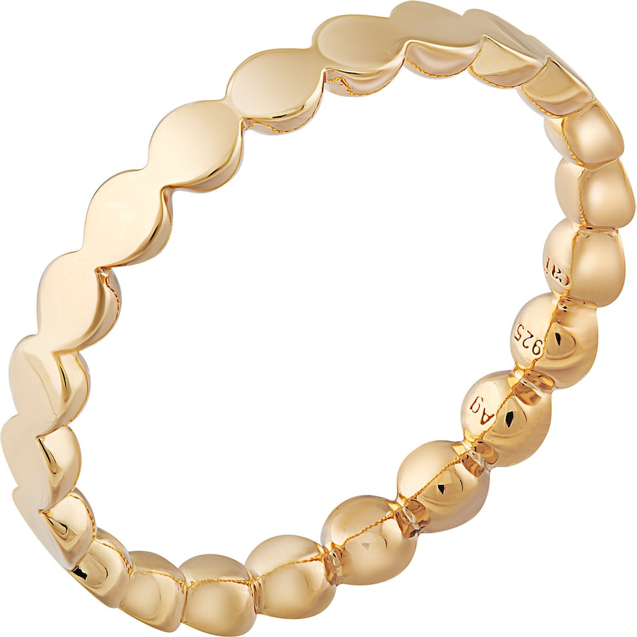 caï Damenring 925er Silber 58 Weiss Damen