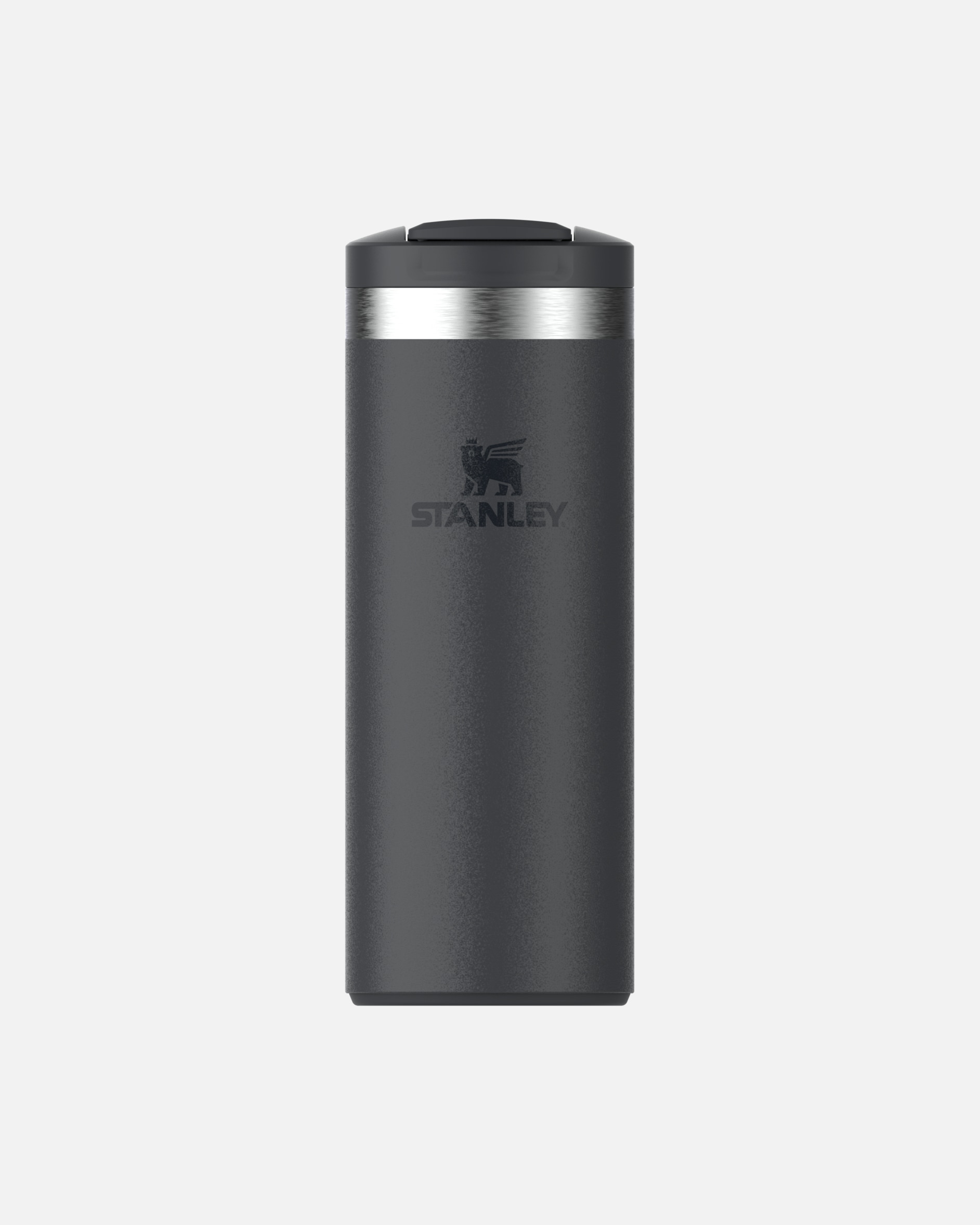 Trinkflasche für Unisex Stanley 1913 Thermobecher - 0,35L - THE TRANSIT FLIPTOP MUG Black 2.0