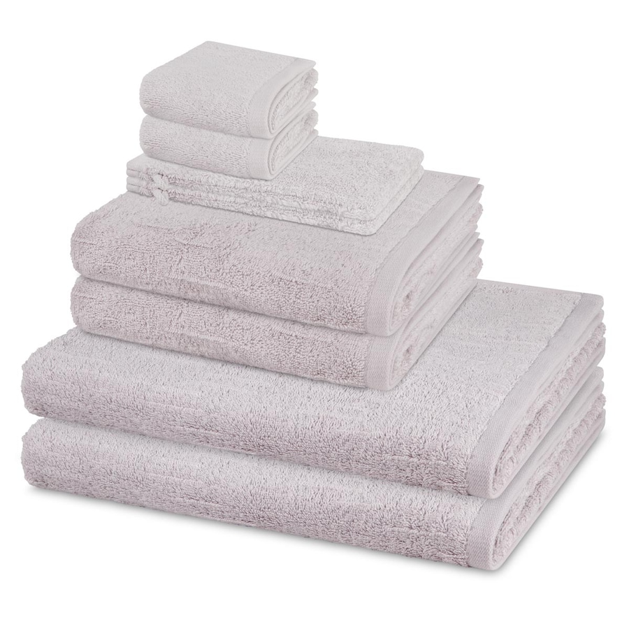 ROSS Handtuch-Set Premium (8-teilig) Silber