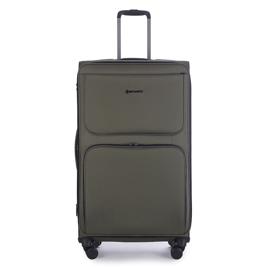 Stratic Bendigo Light Plus 4-Rollen Trolley 84 cm Laptopfach sand Grau Herren