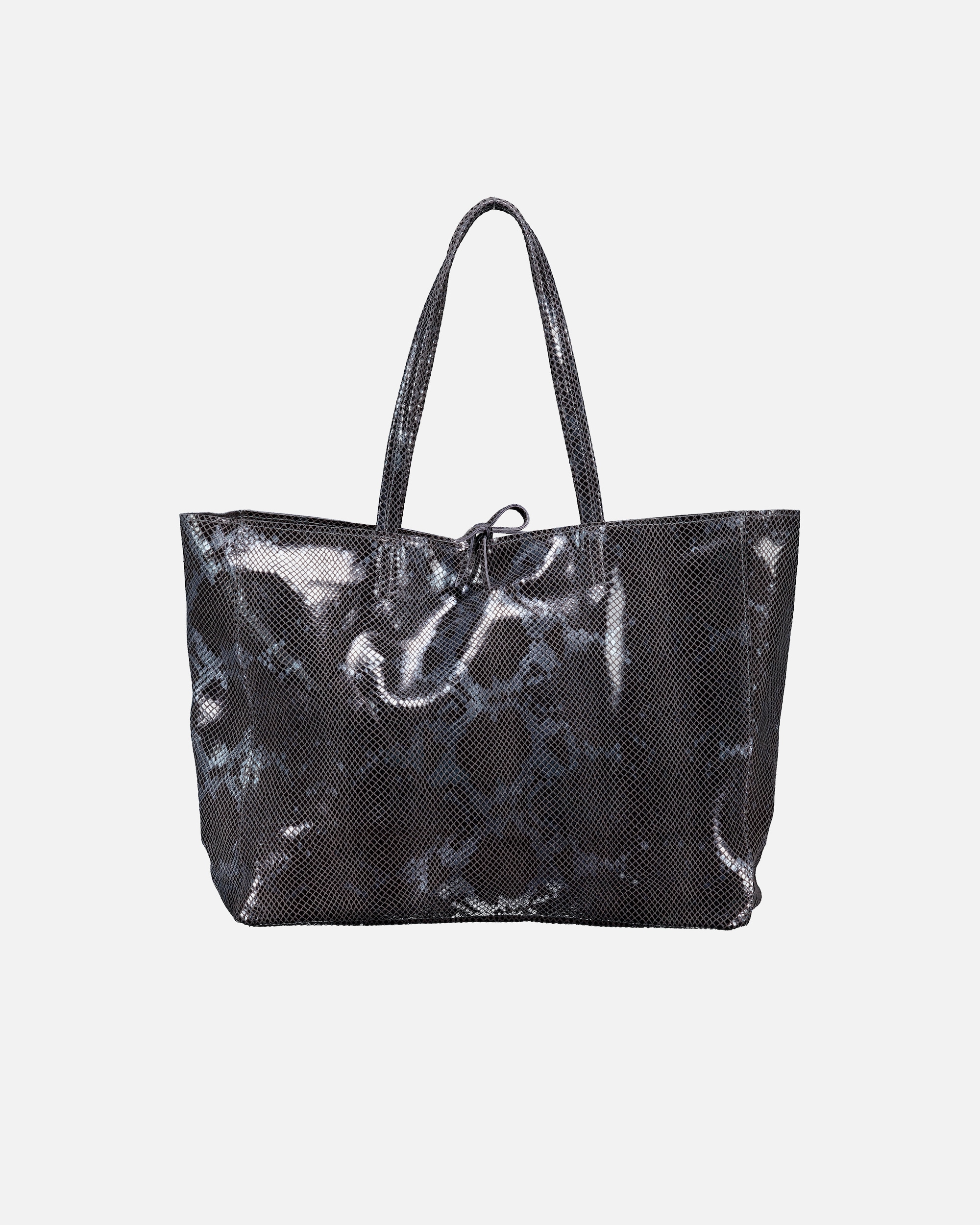 Shopper für Weiblich Hausfelder Manufaktur Shopper Snake Anthrazit