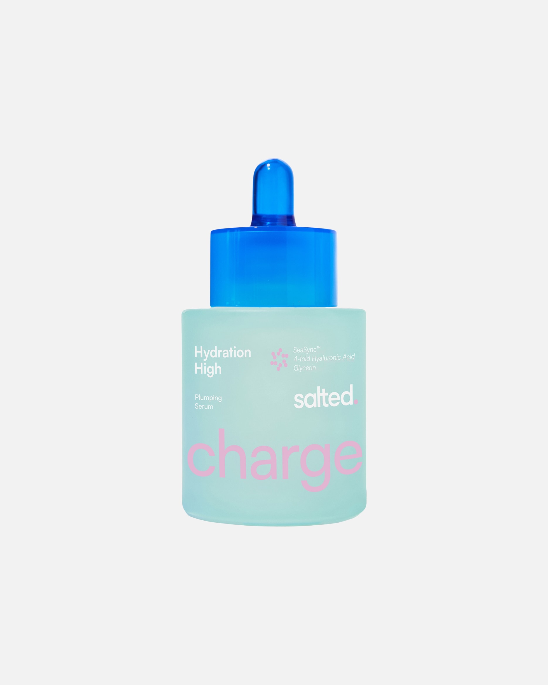 Glow Serum für Unisex Salted Aufpolsterndes Hyaluron Serum ohne Duft 30 ml